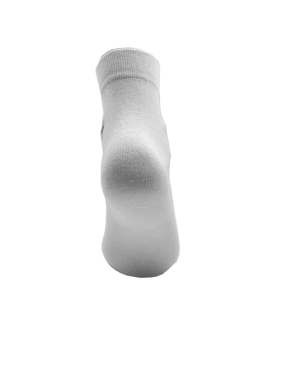 Malana Merino White Colour Ankle Length Socks (Pack Of 2)