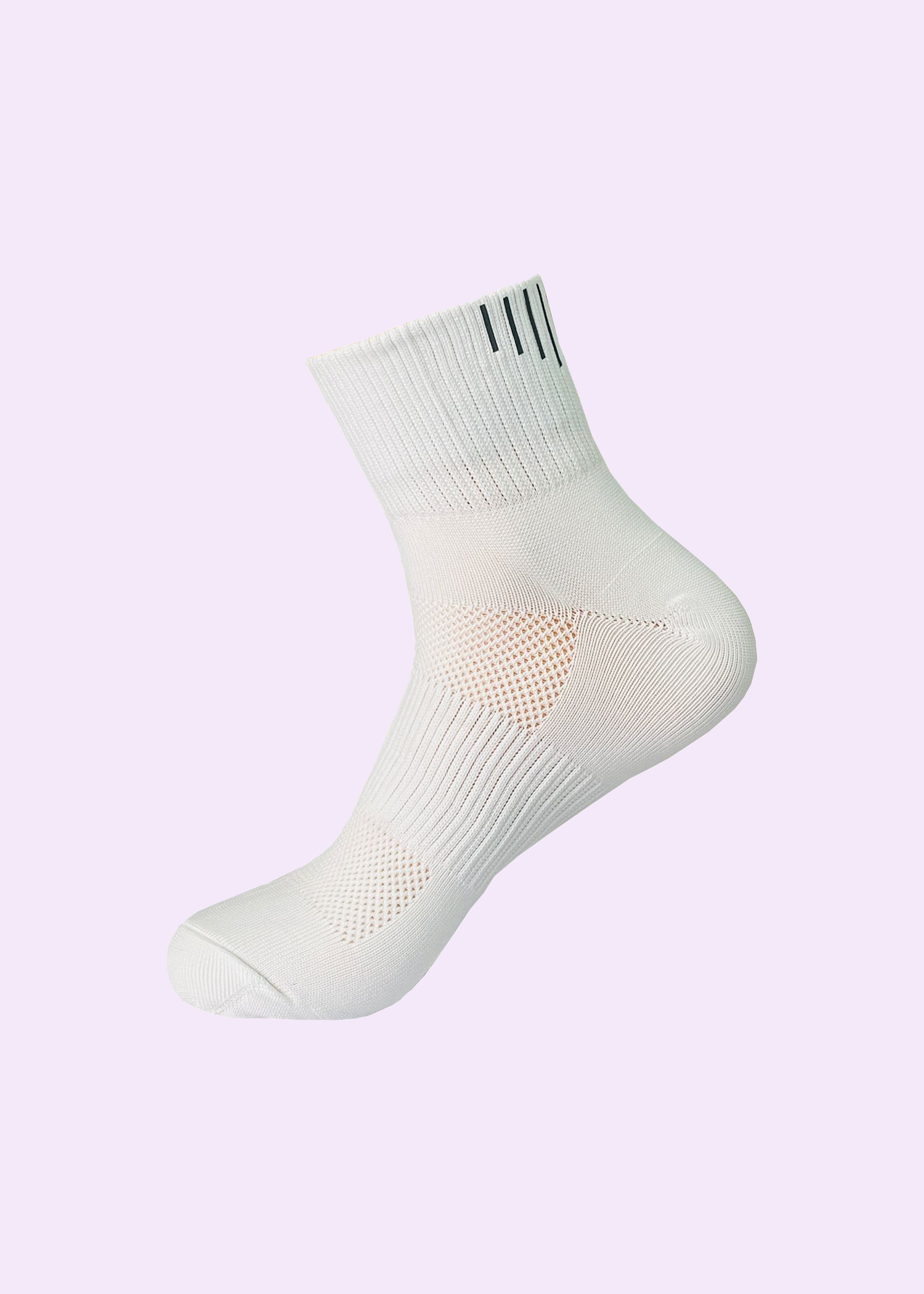 Malana Merino Men's Cushioned Ankel Length Sports/Gym Socks|Made With Cotton & Spandex - High Ankel White Socks For Men (Pack Of 2)