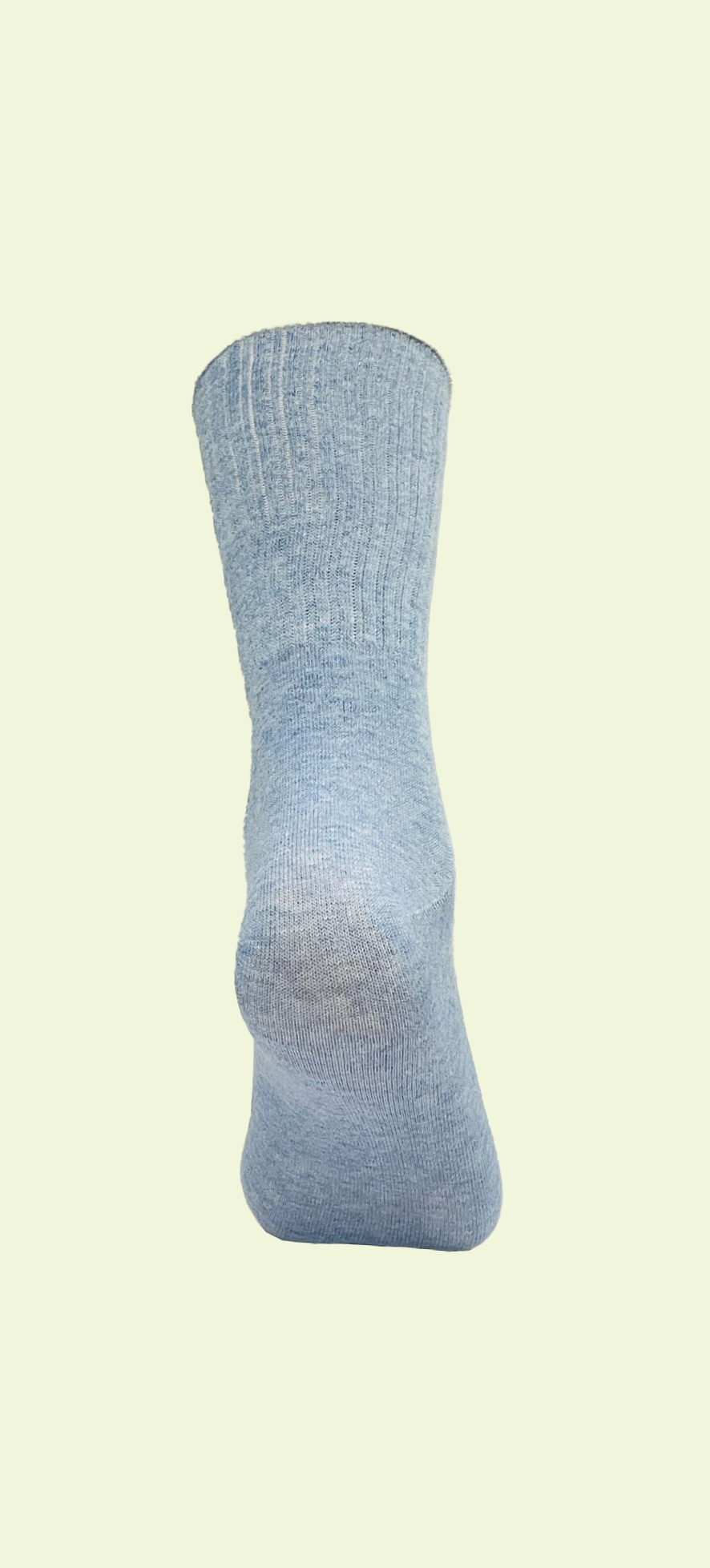 Malana Merino Men's Solid Colored Formal Mid Calf Length Socks Made with Soft & Smooth Cotton & Spandex (Pack of 3)  - Blue