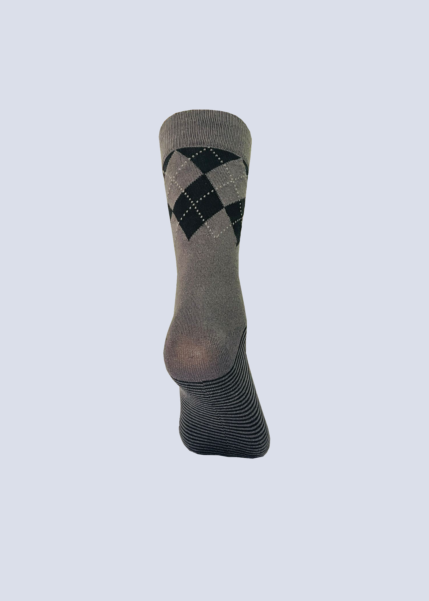 Malana Merino Cotton Calf Socks - Moisture Wicking Breathable Streachable & Stylish Comfort. (Pack of 2)