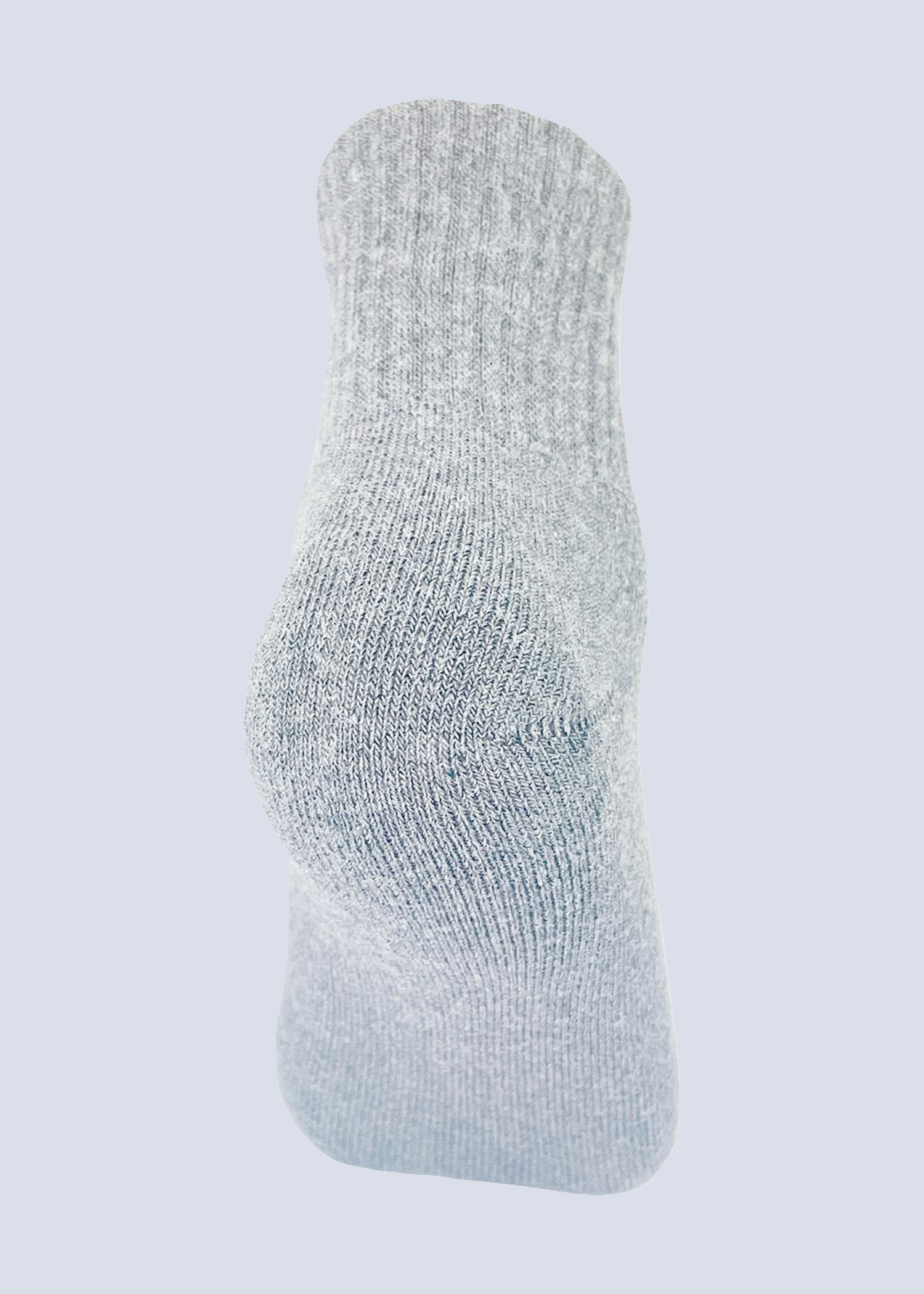 Malana Merino Men's Compact Cotton Ankle Length Socks - Moisture Wicking Breathable & Streachable (Pack of 5) - Grey