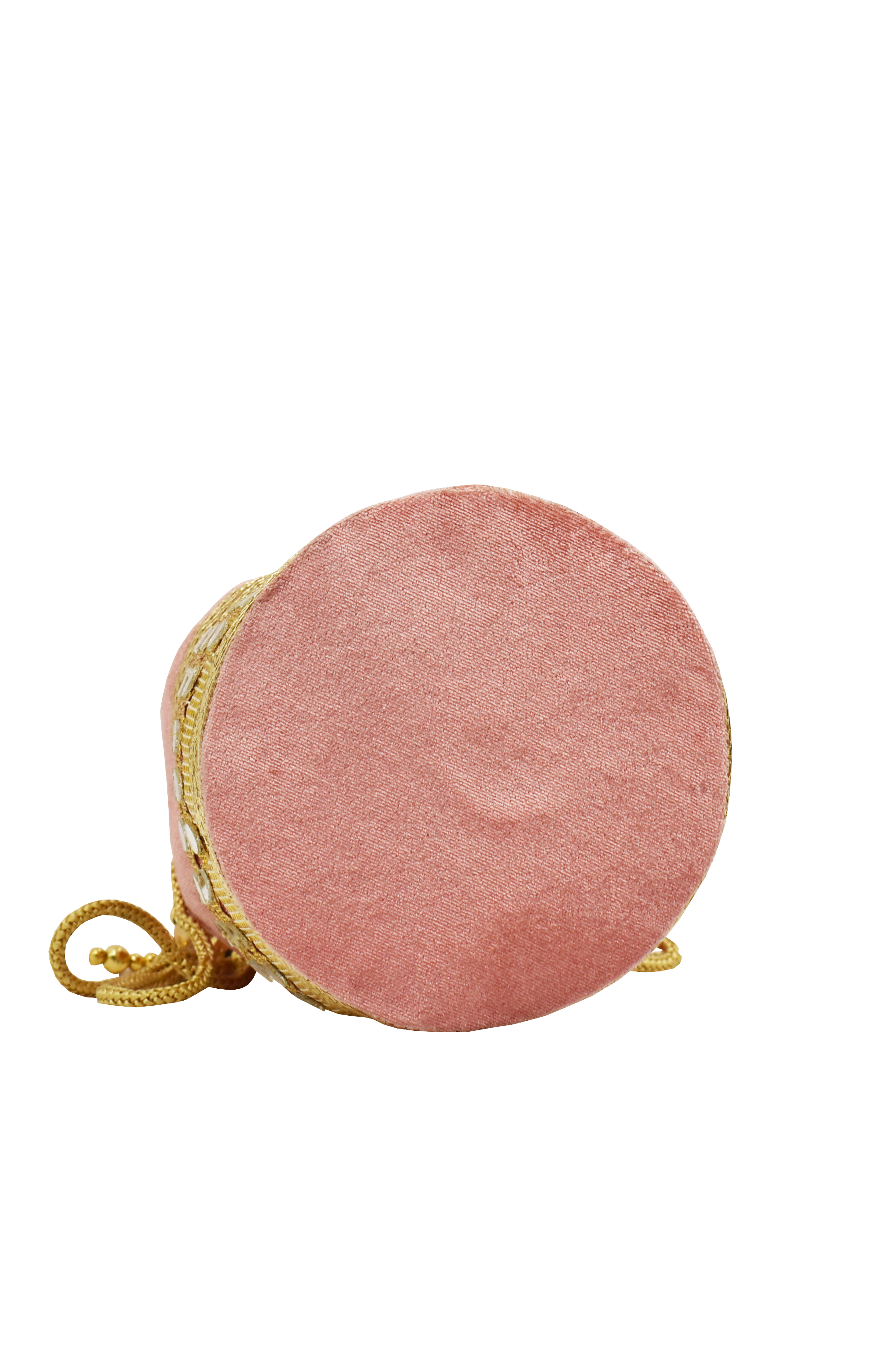 Malana Merino Potli Batwa Pouch Bag with Stone & Beads Work For Women's.