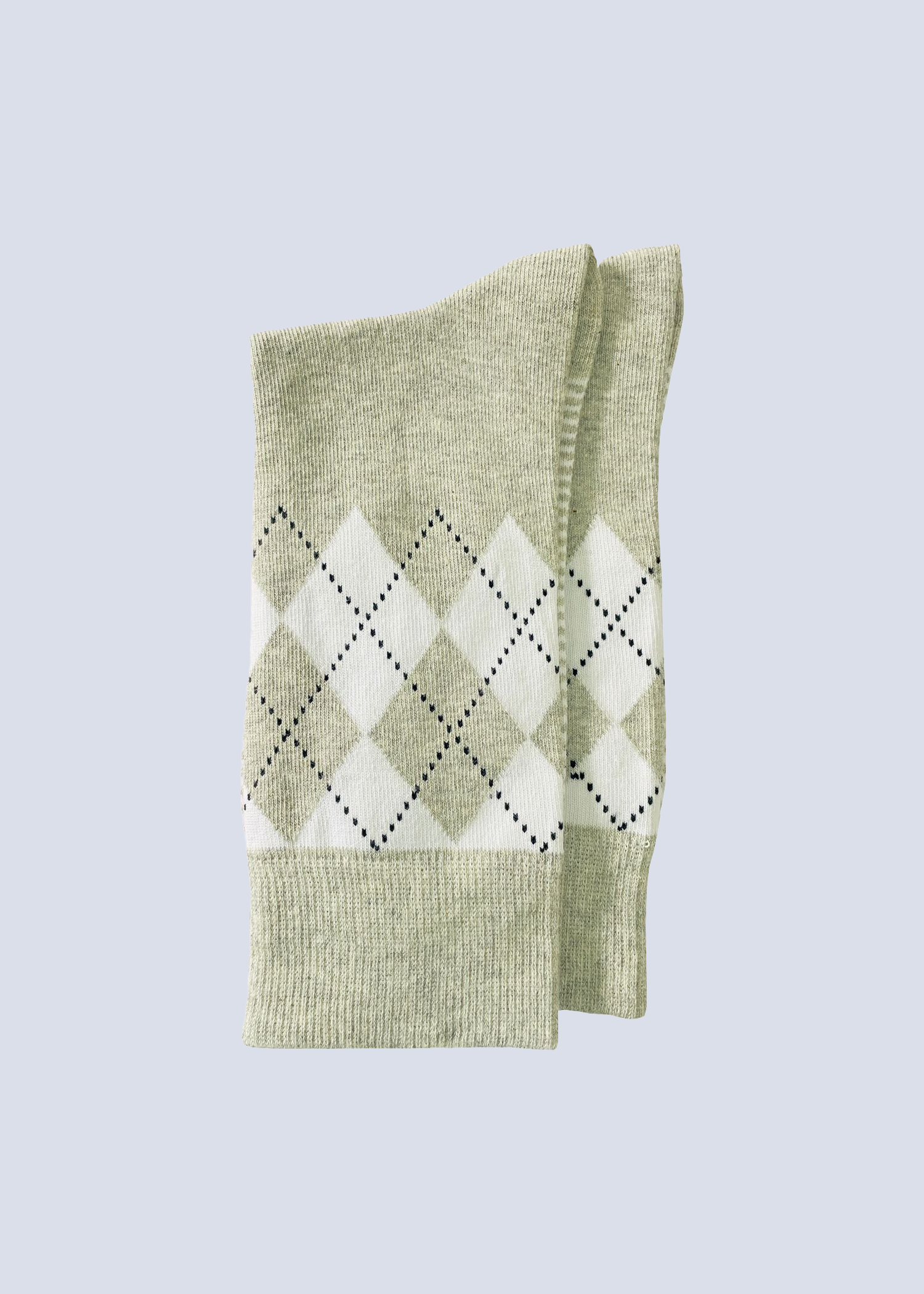 Malana Merino Cotton Calf Socks - Moisture Wicking Breathable Streachable & Stylish Comfort. (Pack of 2)