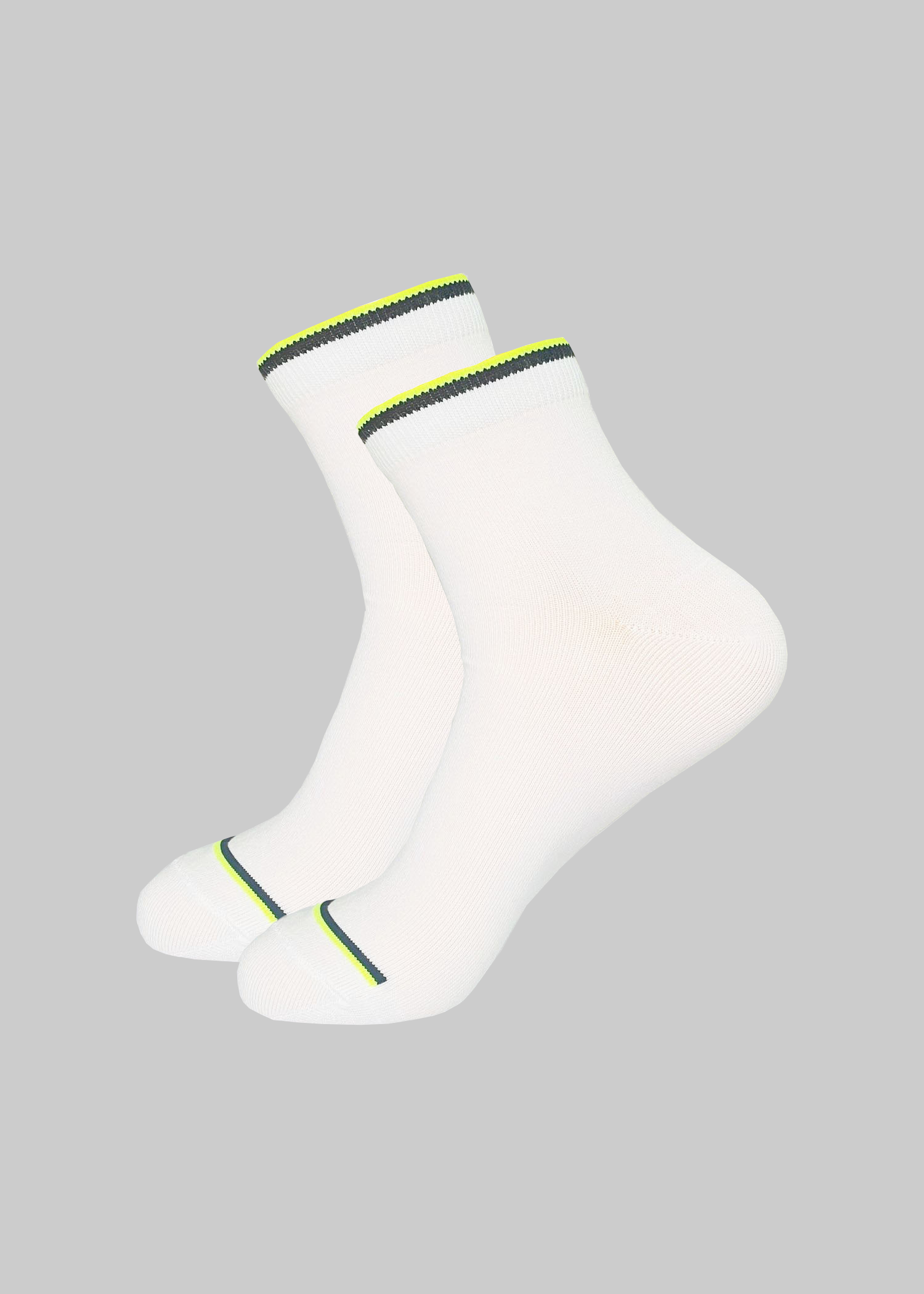 Malana Merino Men Solid Ankle Length Cotton Socks - Moisture Wicking, Breathable, Streachable & Arc Support. (Pack of 2)