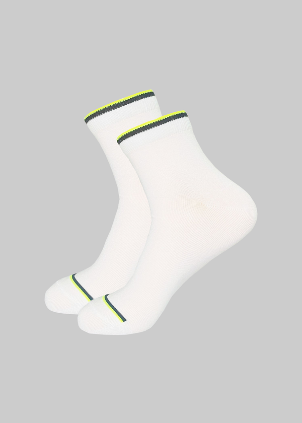 Malana Merino Men Solid Ankle Length Cotton Socks - Moisture Wicking, Breathable, Streachable & Arc Support. (Pack of 2)