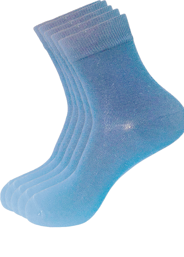 Malana Merino Bamboo Ankle Socks for Men | Breathable & Odour Free Socks | Sports & Gym Socks | Soft & Comfortable | Navy Blue (Pack of 5)