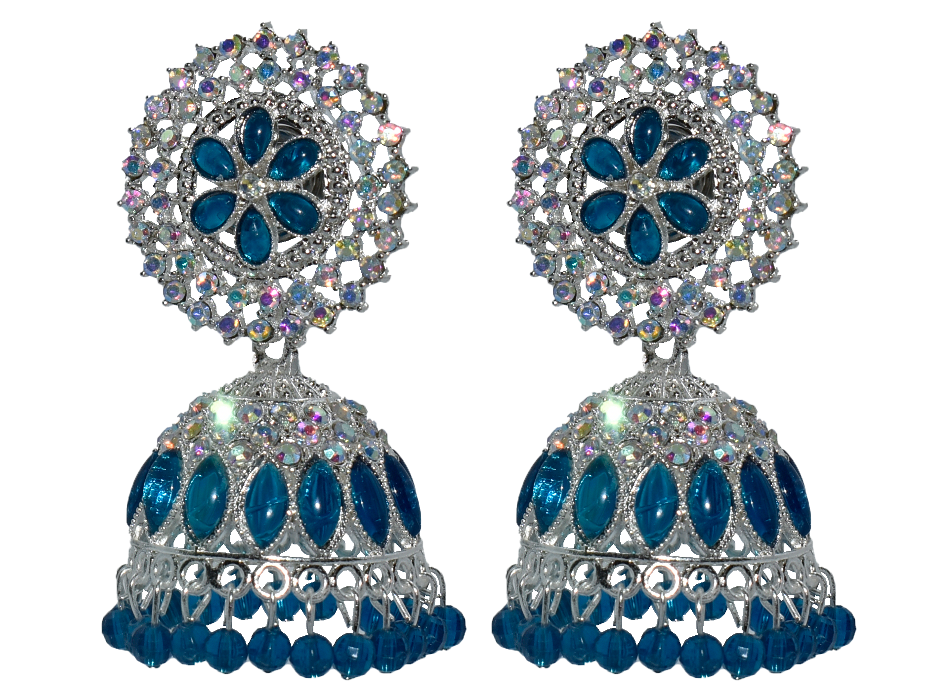Malana Merino New Trendy Partywear Jhumka Earrings From Rajkot (Gujrat)  For Girls and Woman For all Occassions.