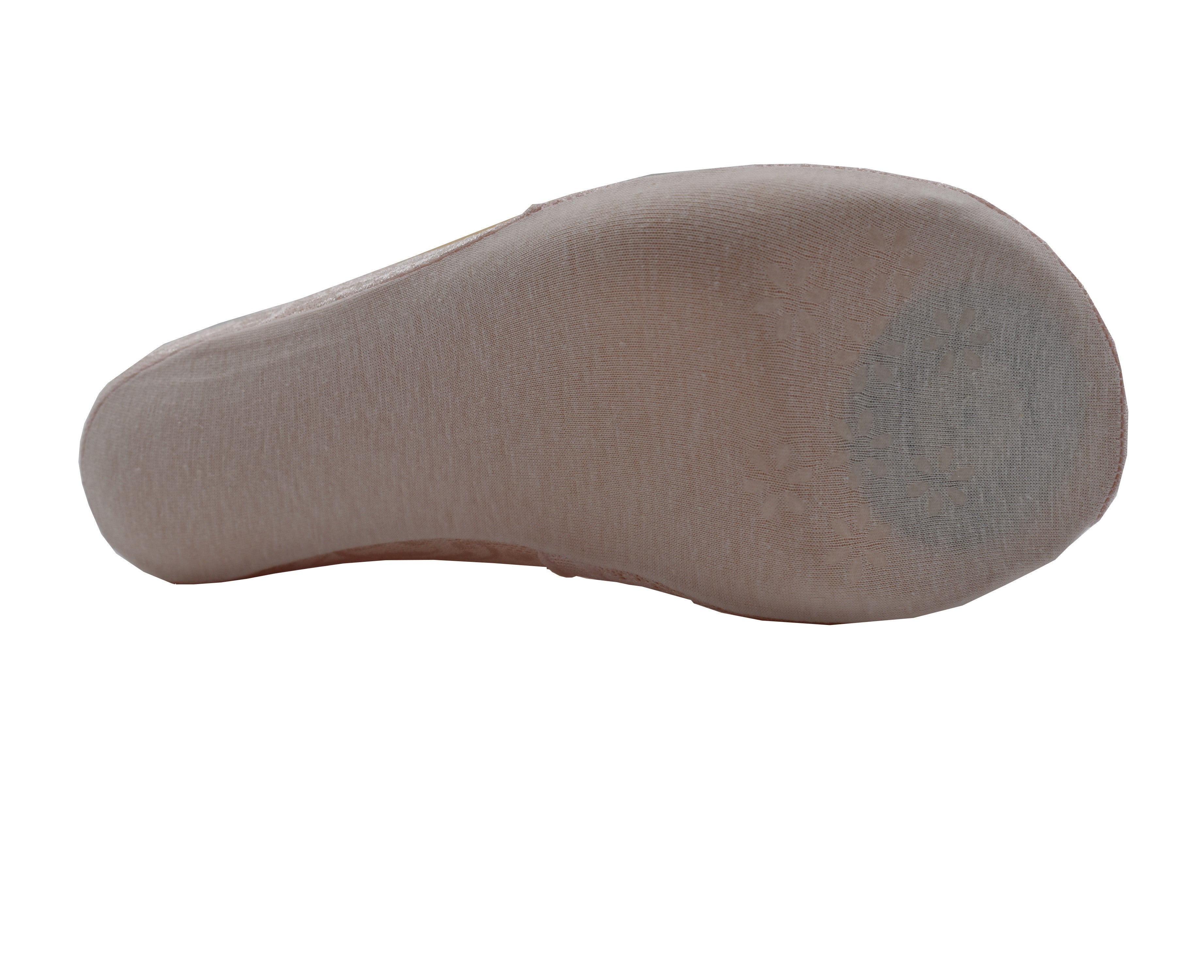 Malana Merino Pink Colour Women's & Girl's Anti-Skid Lace Socks Foot Cover/Footies Socks (Pack of 2)