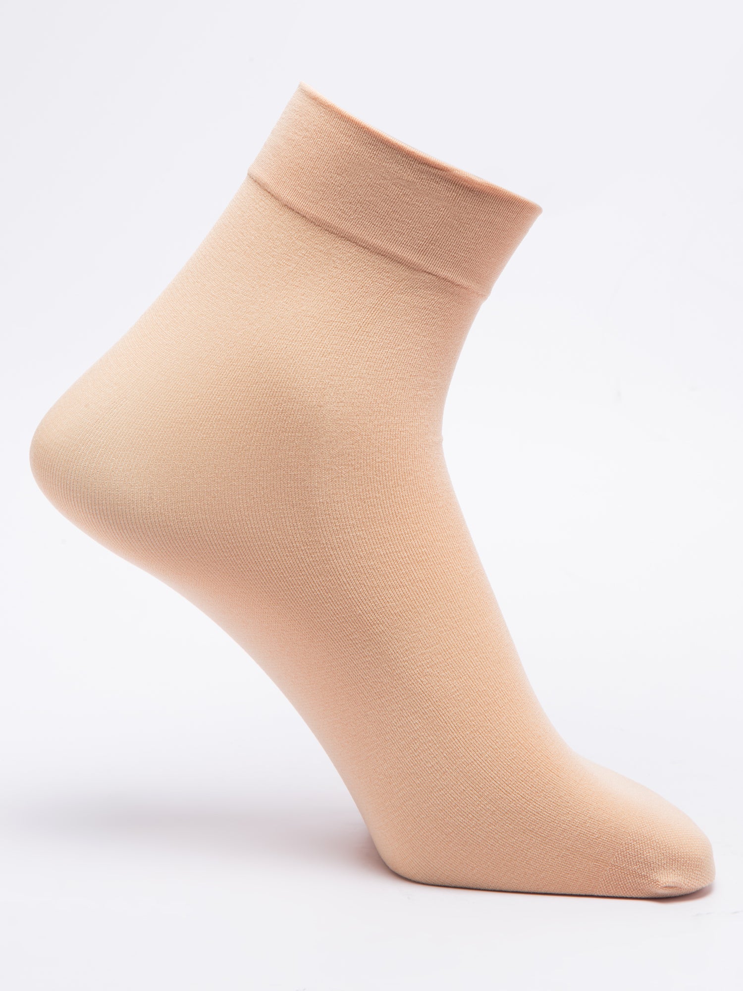 Malana Merino Skin Colour  Women/Girl's Nylon Without Toe Socks (Pack of 3)