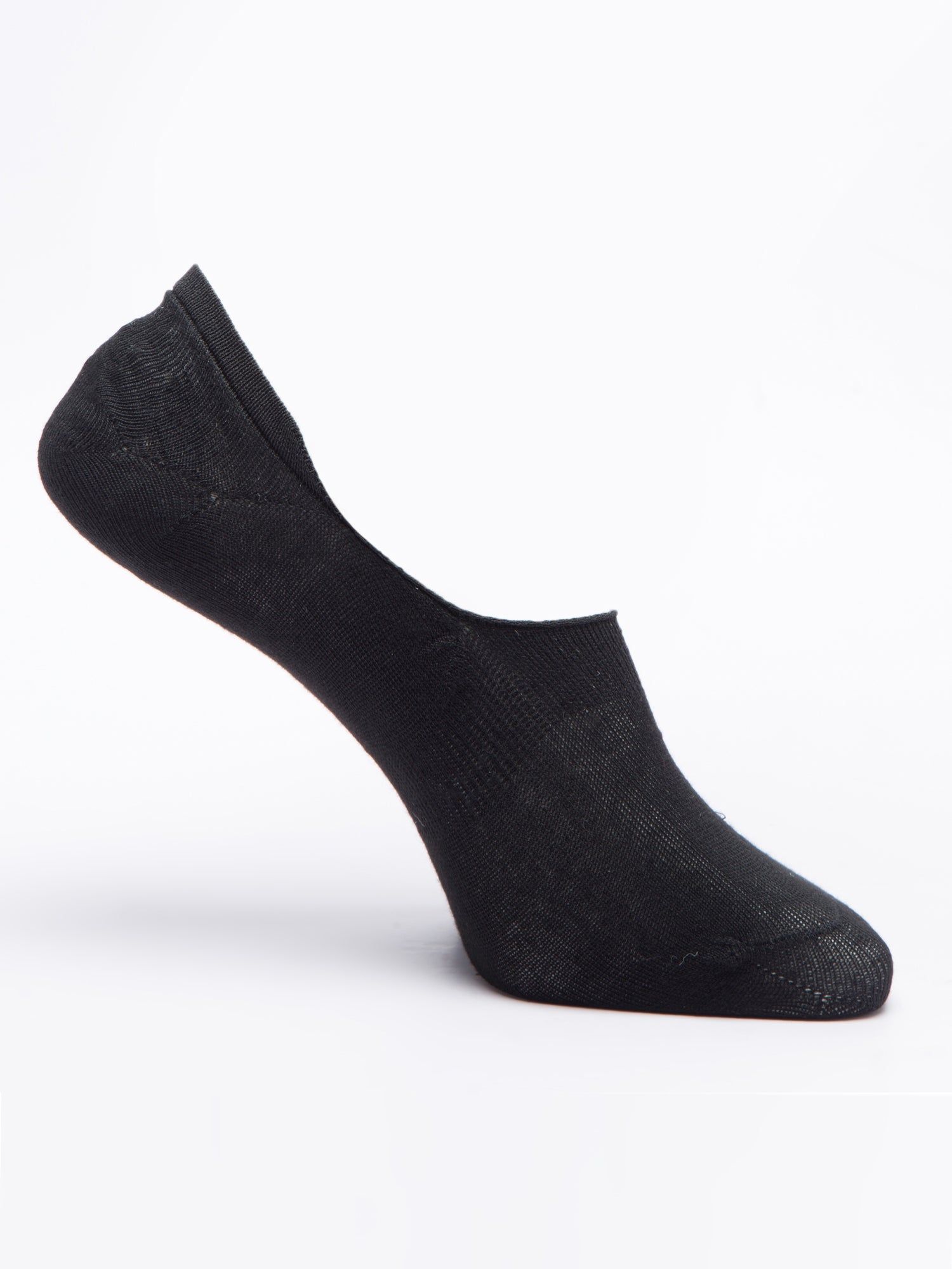 Malana Merino Men's Loafers Cotton Socks (Pack of 1) Black