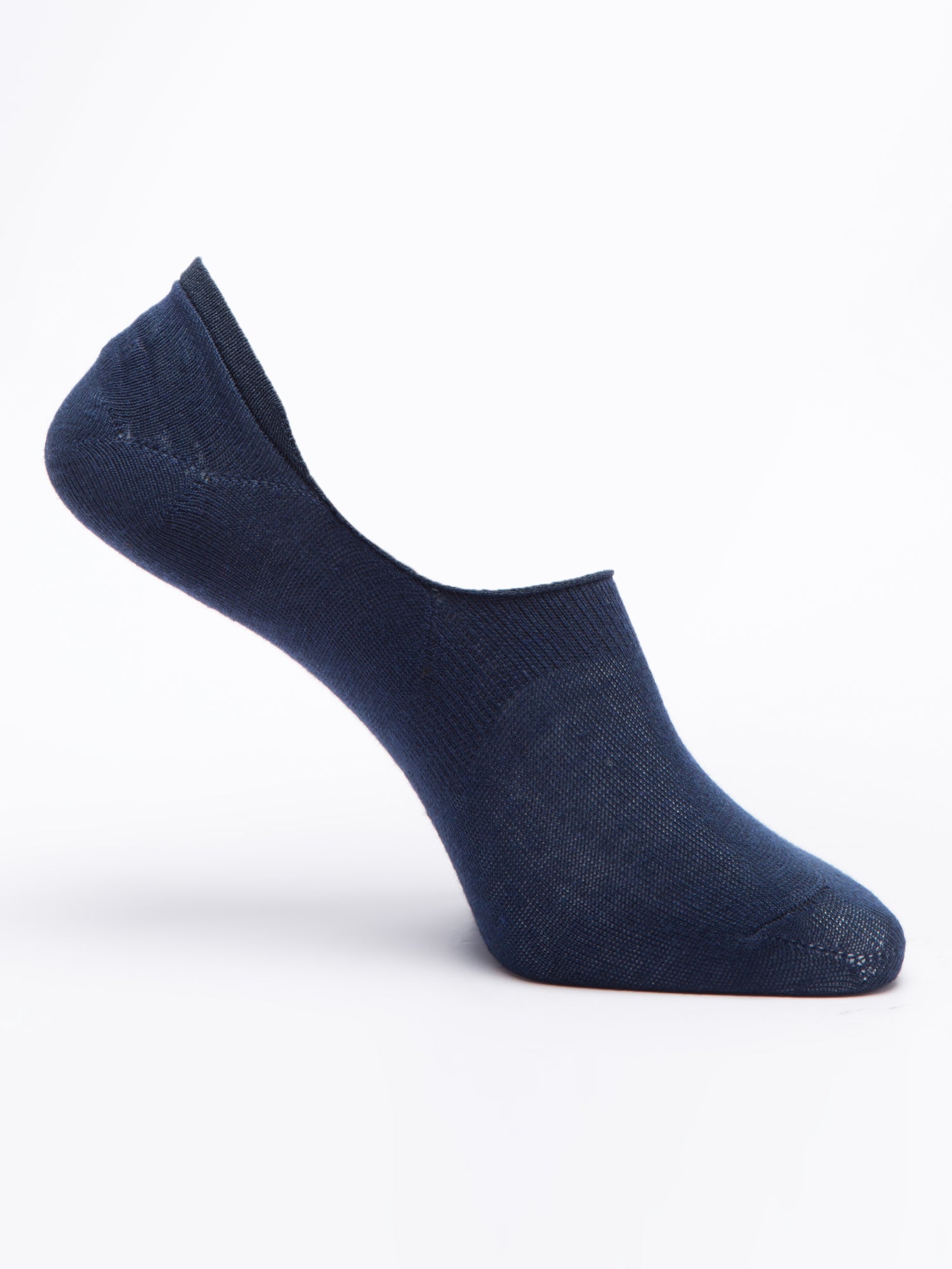 Malana Merino Men's Loafers Cotton Socks (Pack of 1) Navy Blue