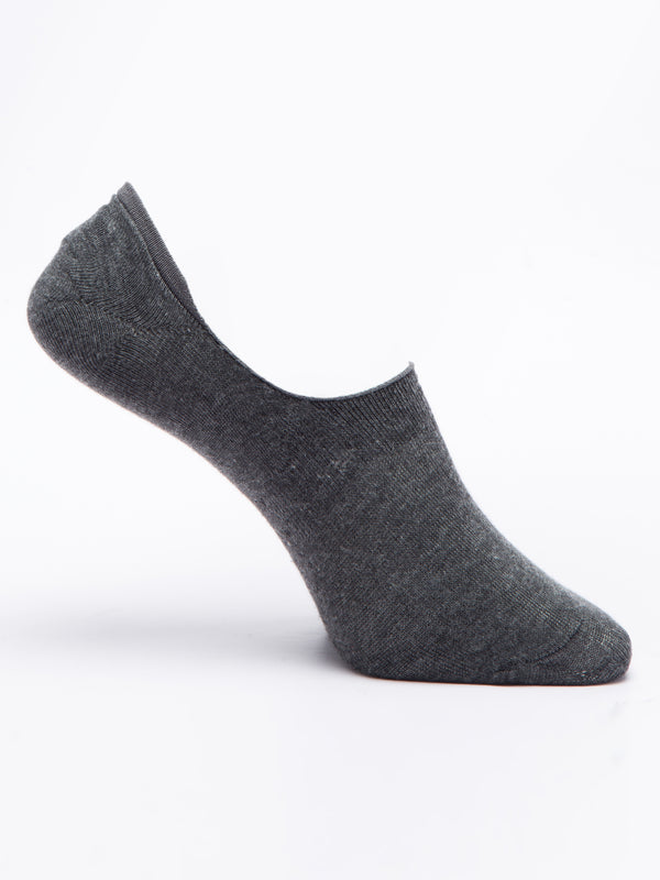 Malana Merino Men's Loafers Cotton Socks (Pack of 1) Dark Grey