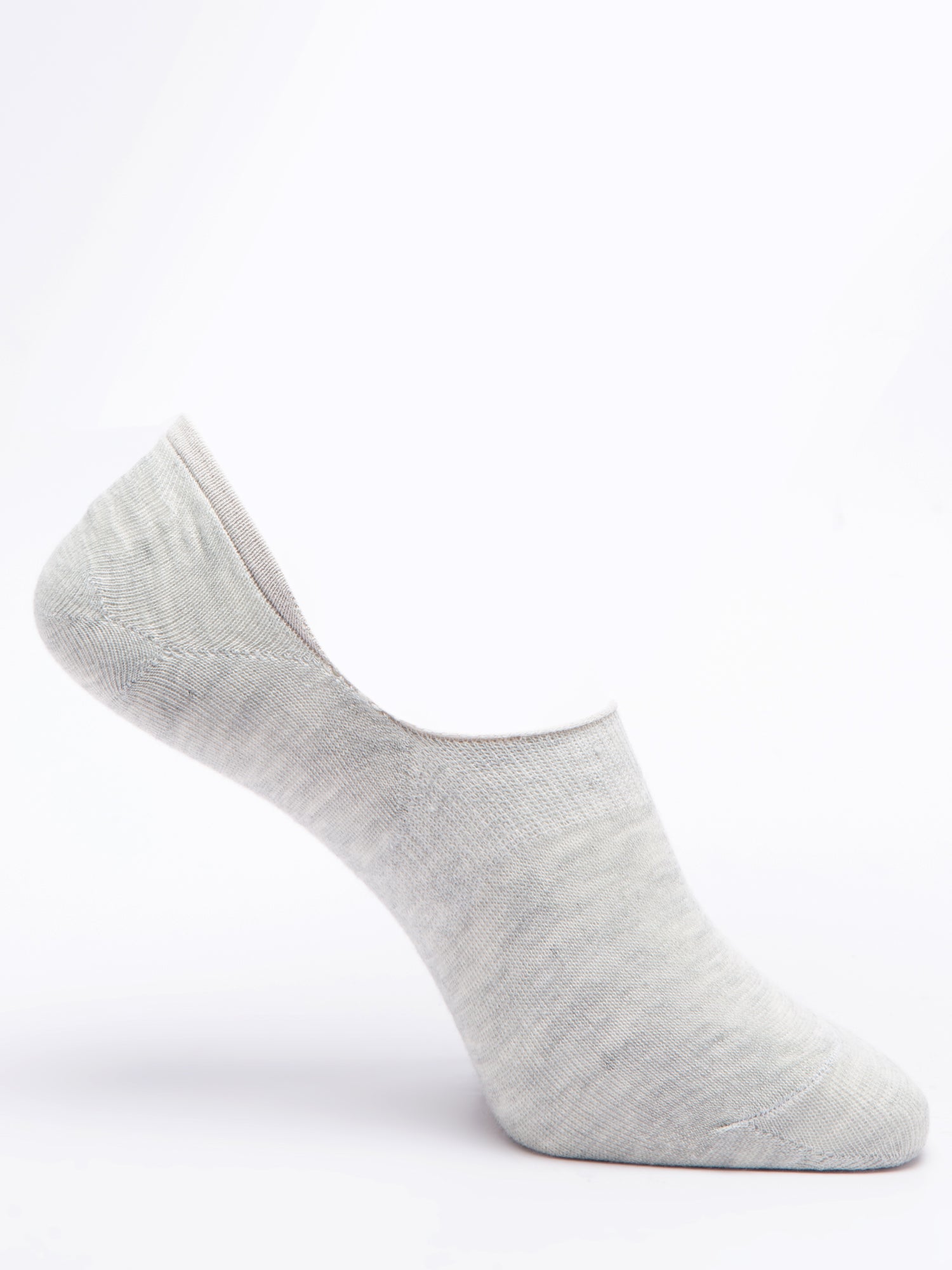 Malana Merino Men's Loafers Cotton Socks (Pack of 1) Grey