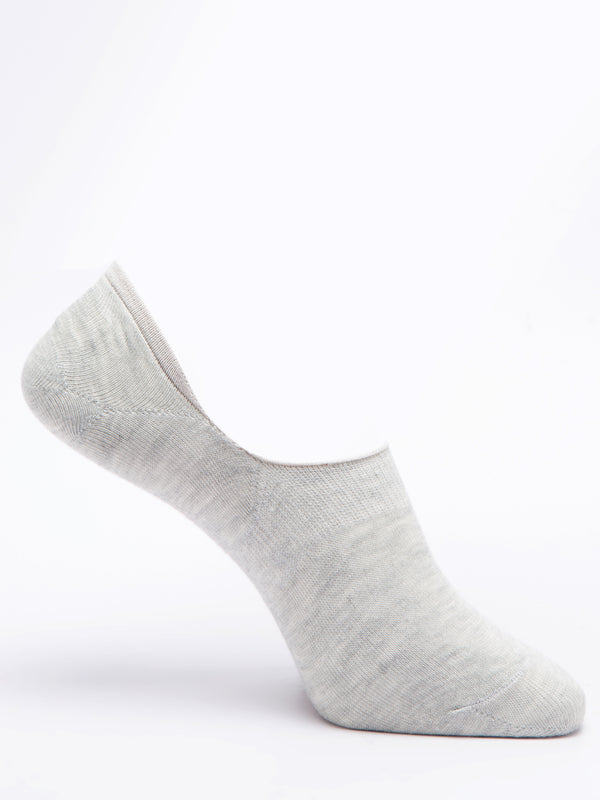 Malana Merino Men's Loafers Cotton Socks (Pack of 1) Grey