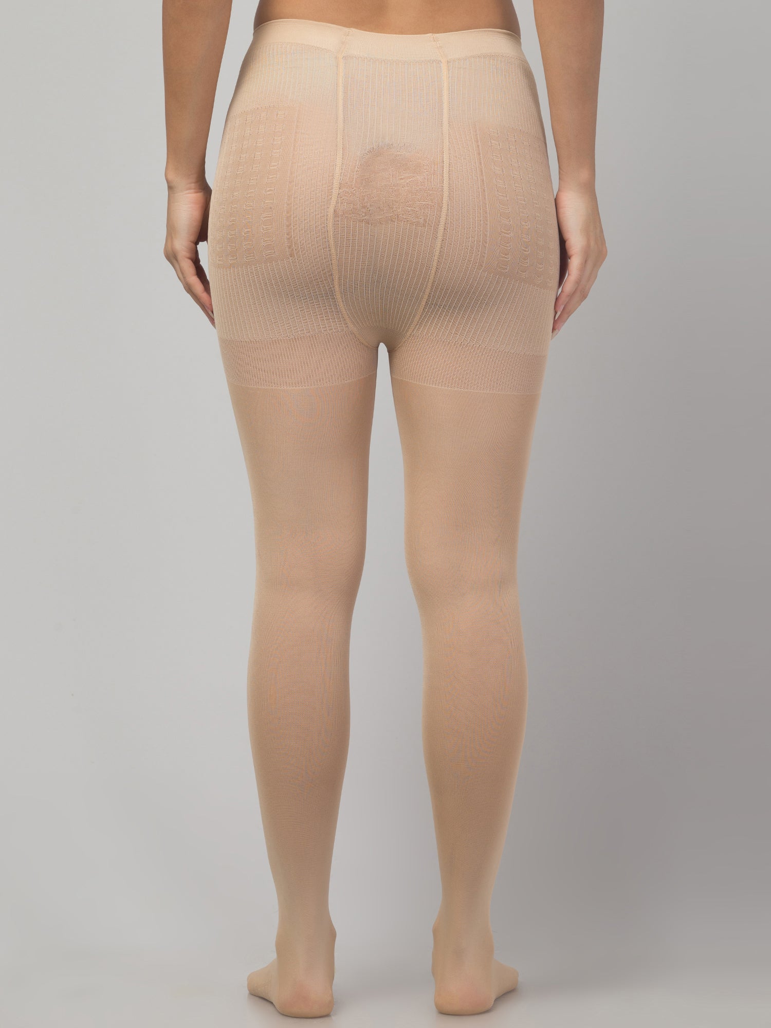 Malana Merino Comfortable Stockinggs for Women/Girls, High-Waist Nylon Opaque Pantyhose Stcokings | Super Strech Waistband with Breathable Material Beige/Skin  (Pack of 2)