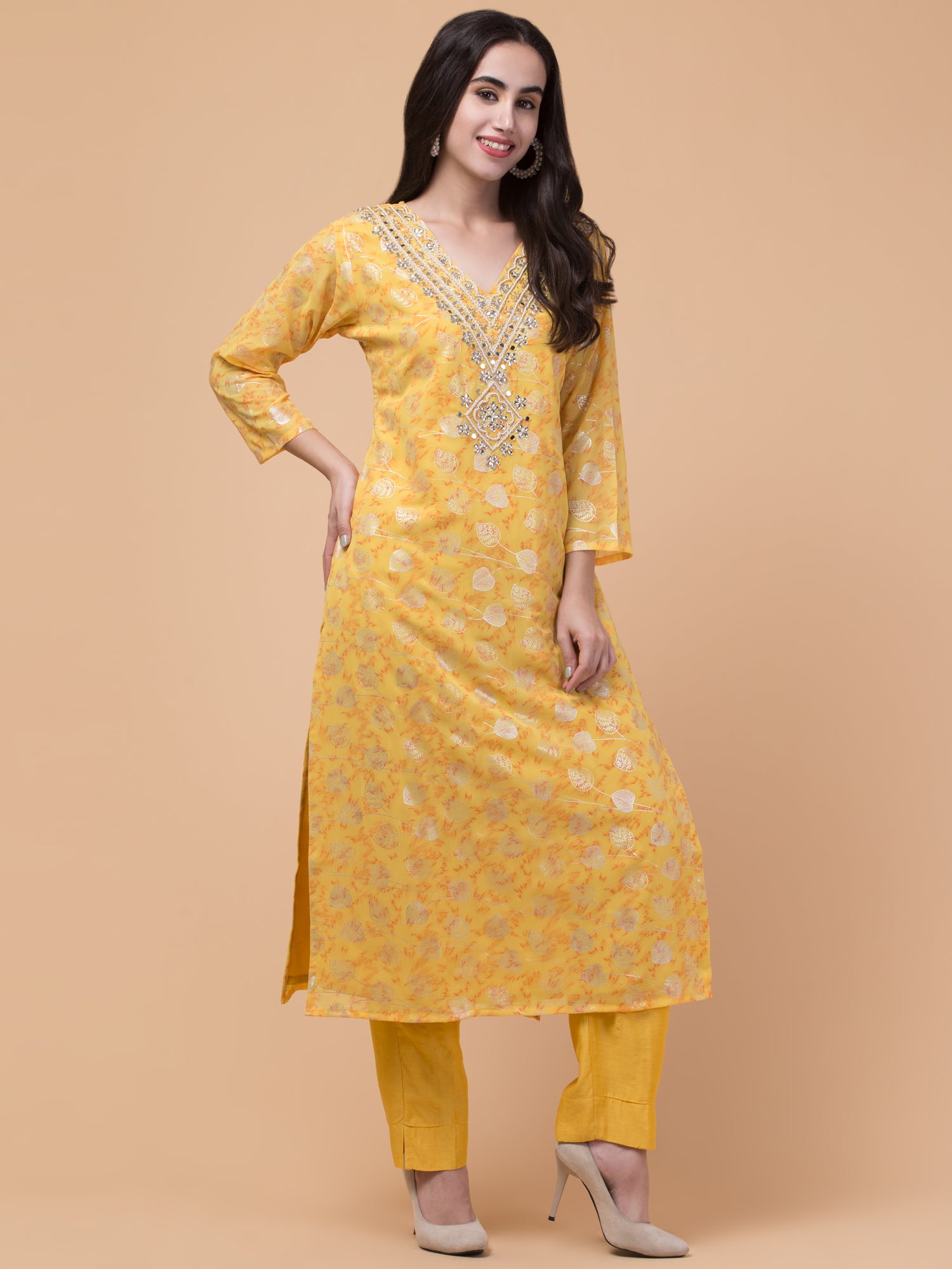 Malana Merino Wome's Straigth Salwar Suit with Dupatta