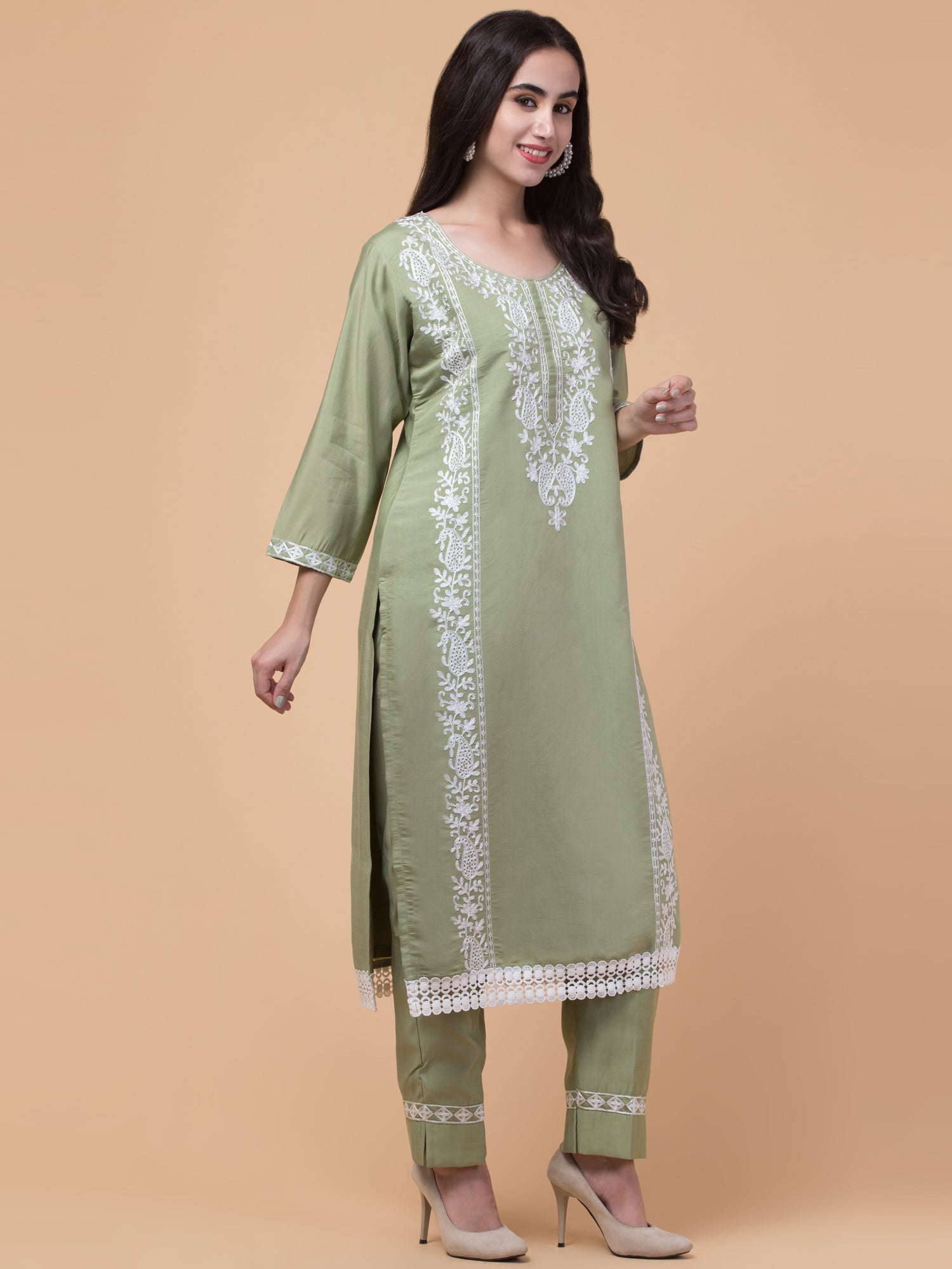Malana Merino Women's Salwar Suits Set (With Dupatta)