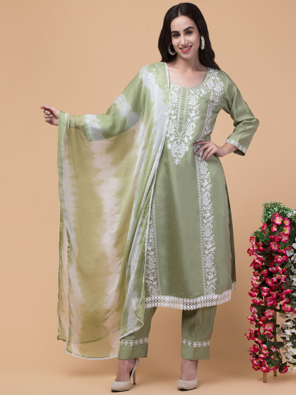 Malana Merino Women's Salwar Suits Set (With Dupatta)