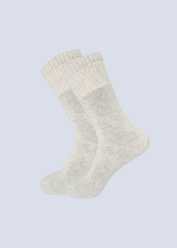 Malana Merino Men's Cotton Streachable, Breathable & Comfort Crew Length Socks. (Pack Of 2)