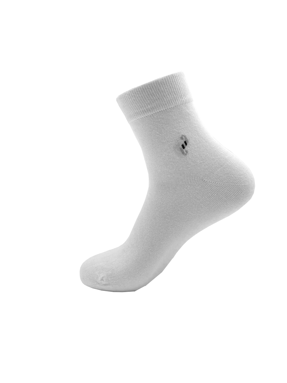 Malana Merino White Colour Ankle Length Socks (Pack Of 2)