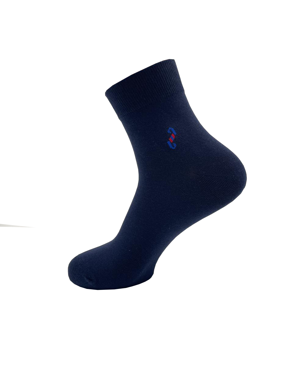 Malana Merino Navy Blue  Colour Ankle Length Socks (Pack Of 2)