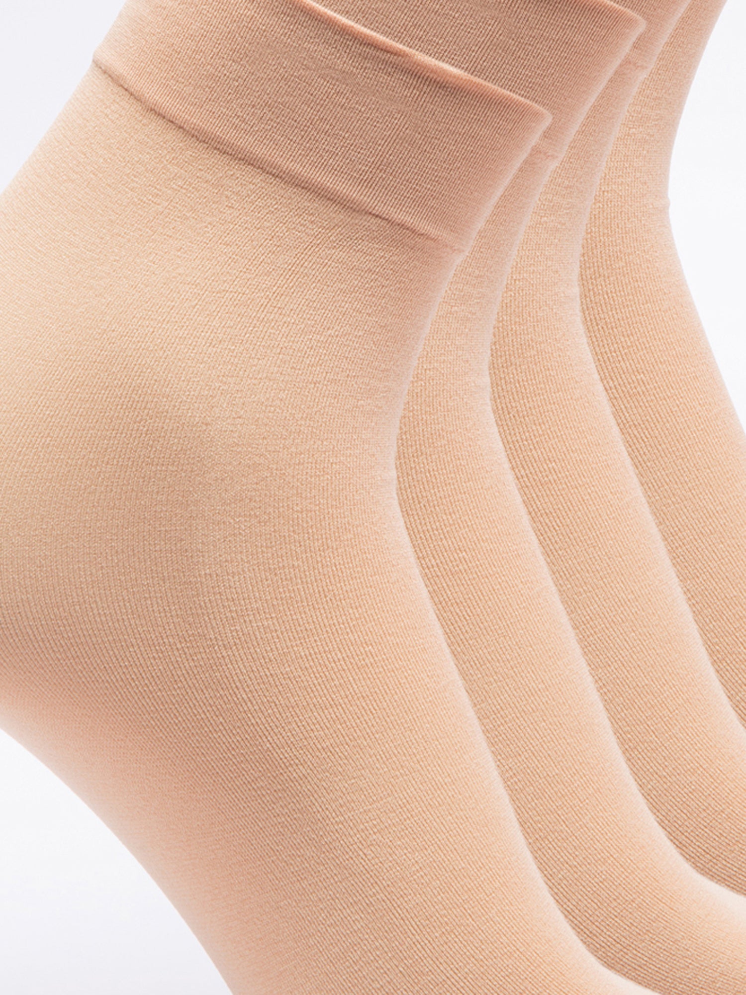 Malana Merino Skin Colour  Women/Girl's Nylon Without Toe Socks (Pack of 4)