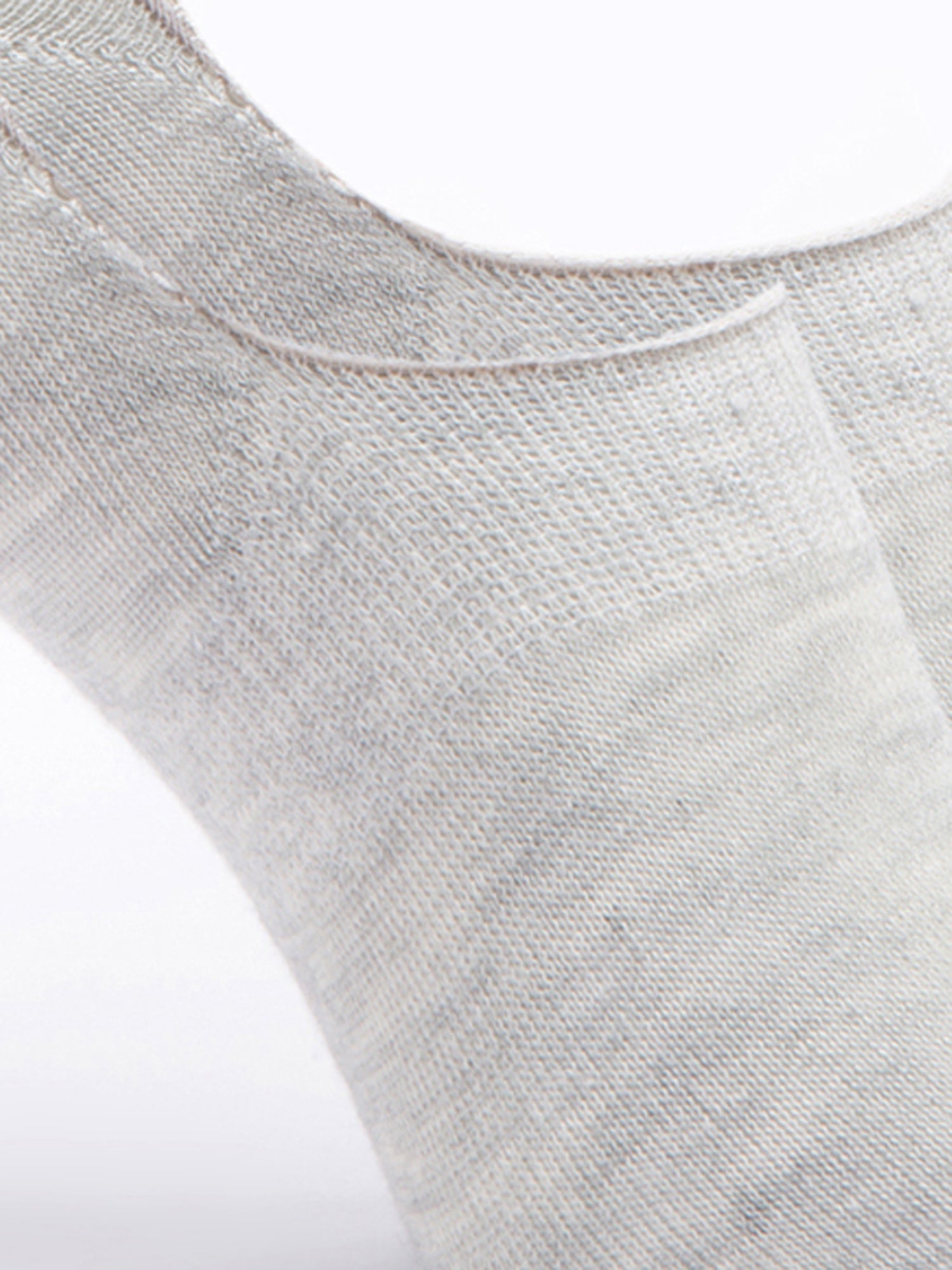 Malana Merino Men's Loafers Cotton Socks (Pack of 2) Grey