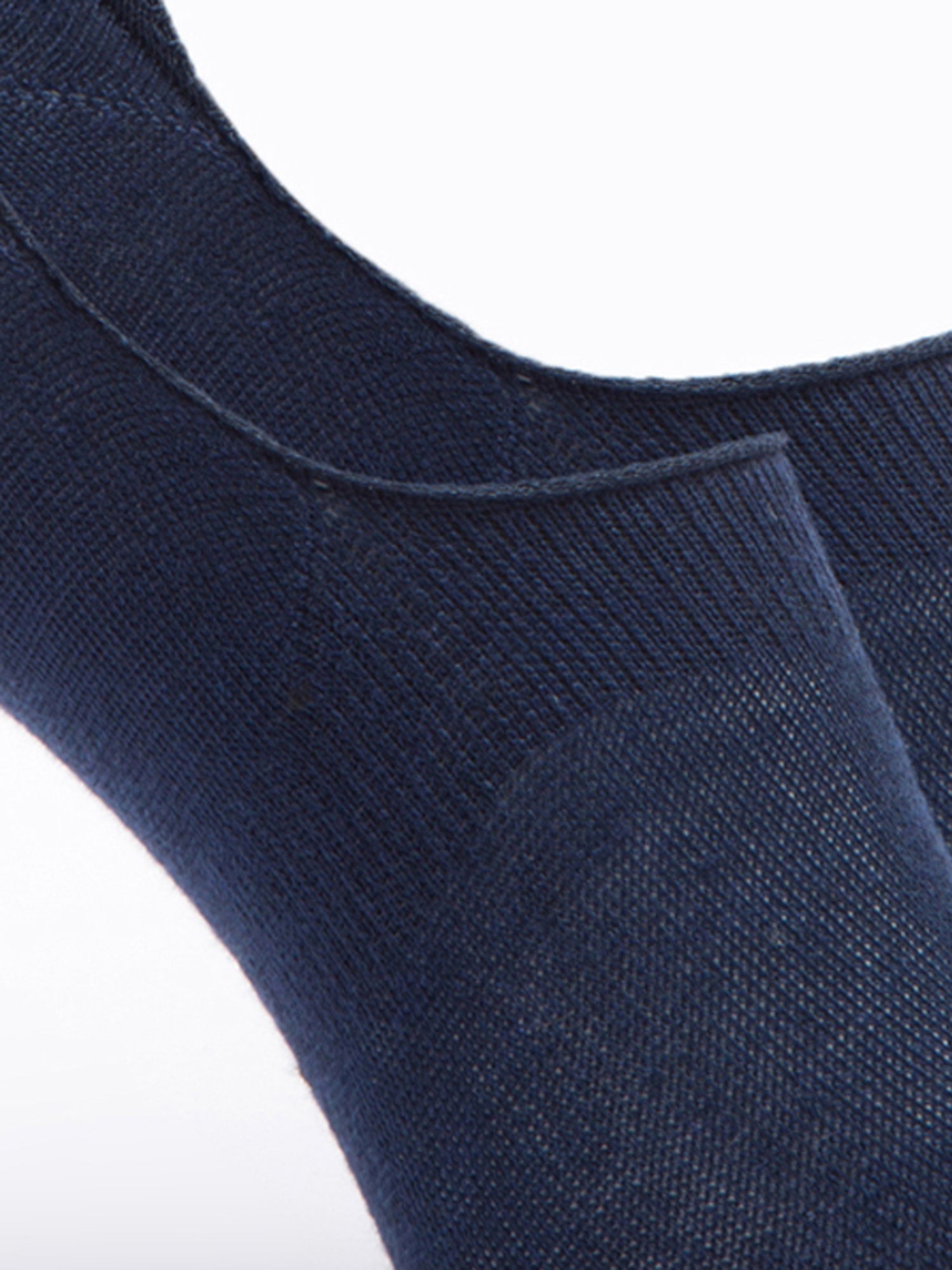 Malana Merino Men's Loafers Cotton Socks (Pack of 2) Navy Blue