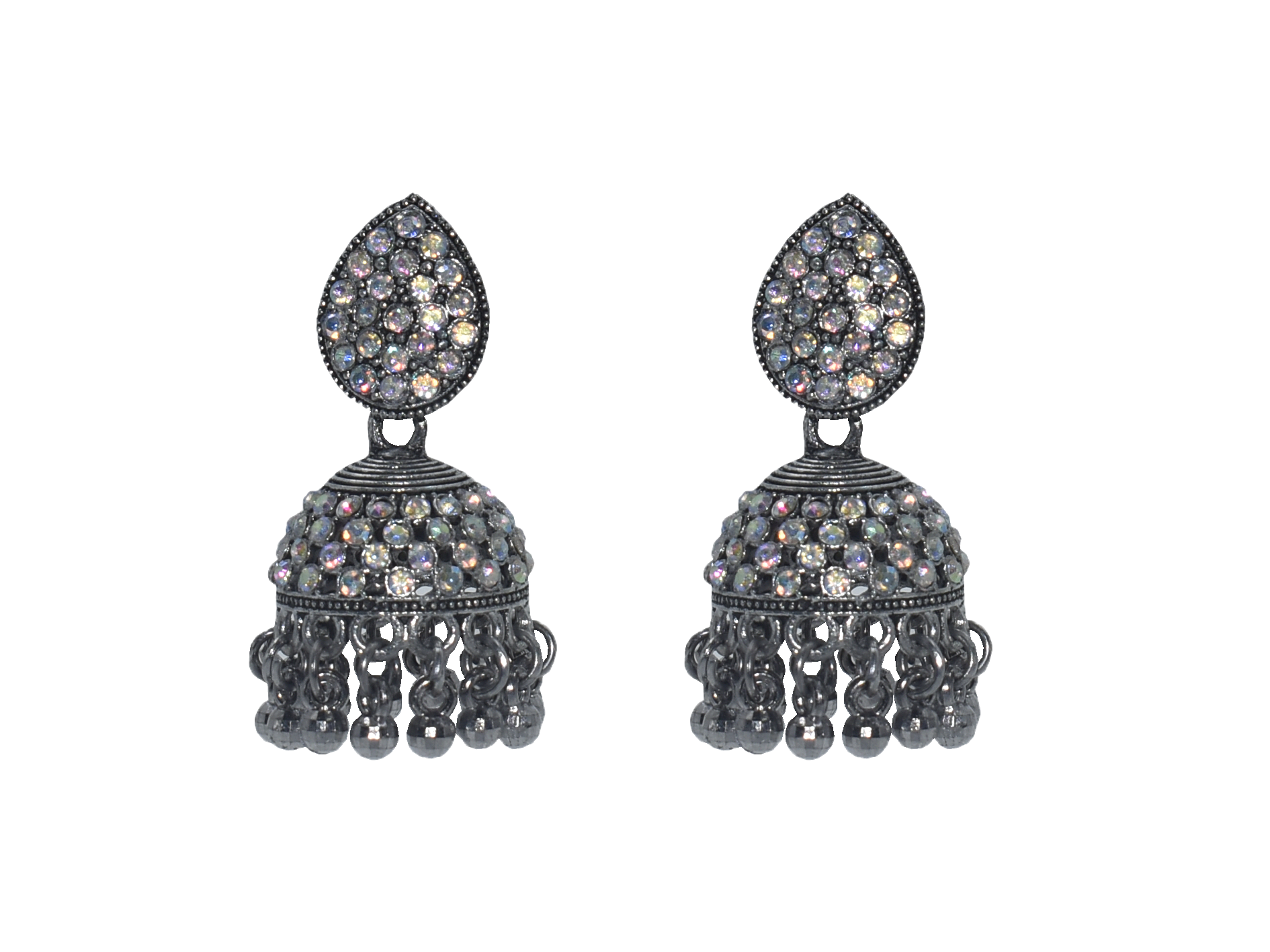 Malana Merino New Oxidised Silver Plated Jhumka Earrings From Rajkot (Gujrat) for Woman's girl's