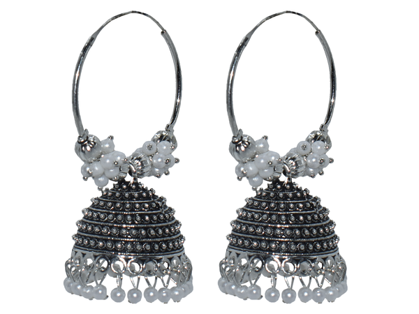 Malana Merino New Pearl Dome Jhumkas From Rajkot (Gujrat) for Woman's girl's