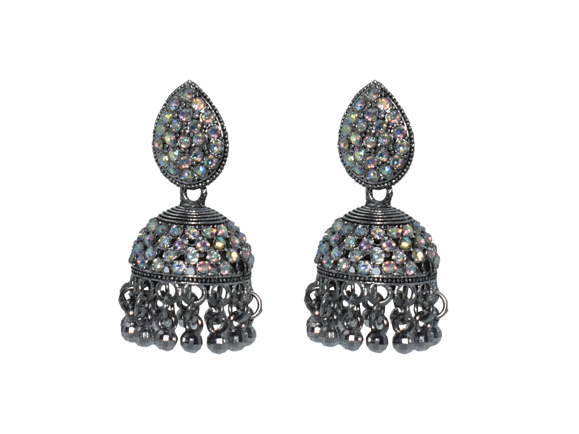 Malana Merino New Oxidised Silver Plated Jhumka Earrings From Rajkot (Gujrat) for Woman's girl's