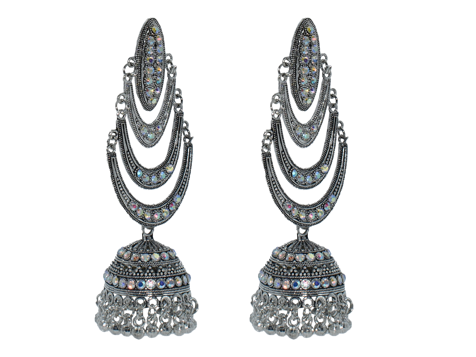 Malana Merino New Oxidised Jewellery hanging earings From Rajkot (Gujrat)  for woman's girl's