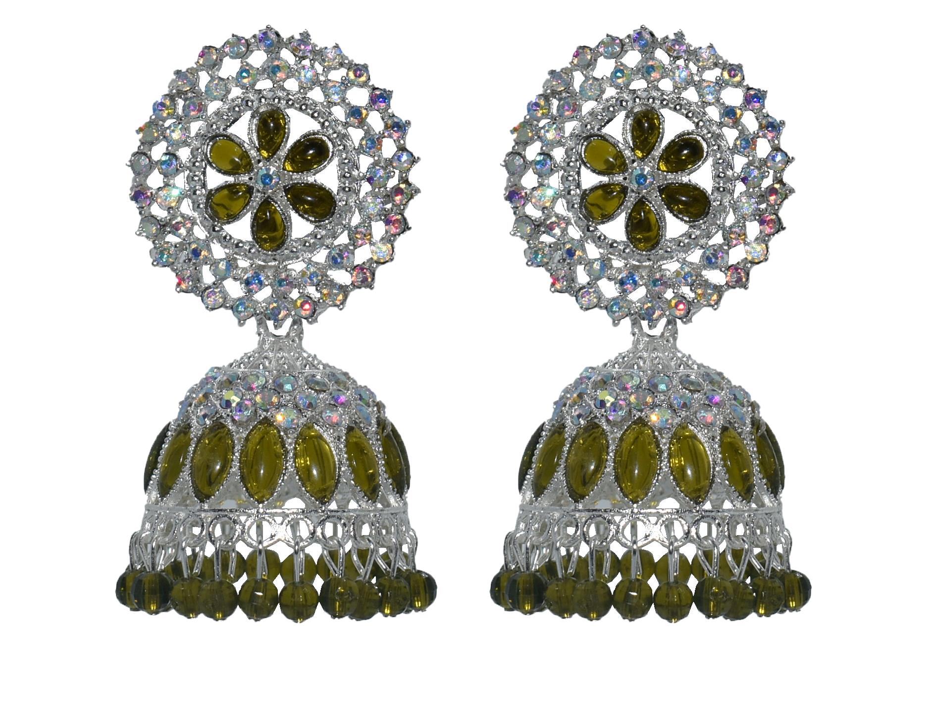 Malana Merino New Trendy Partywear Jhumka Earrings From Rajkot (Gujrat)  For Girls and Woman For all Occassions.