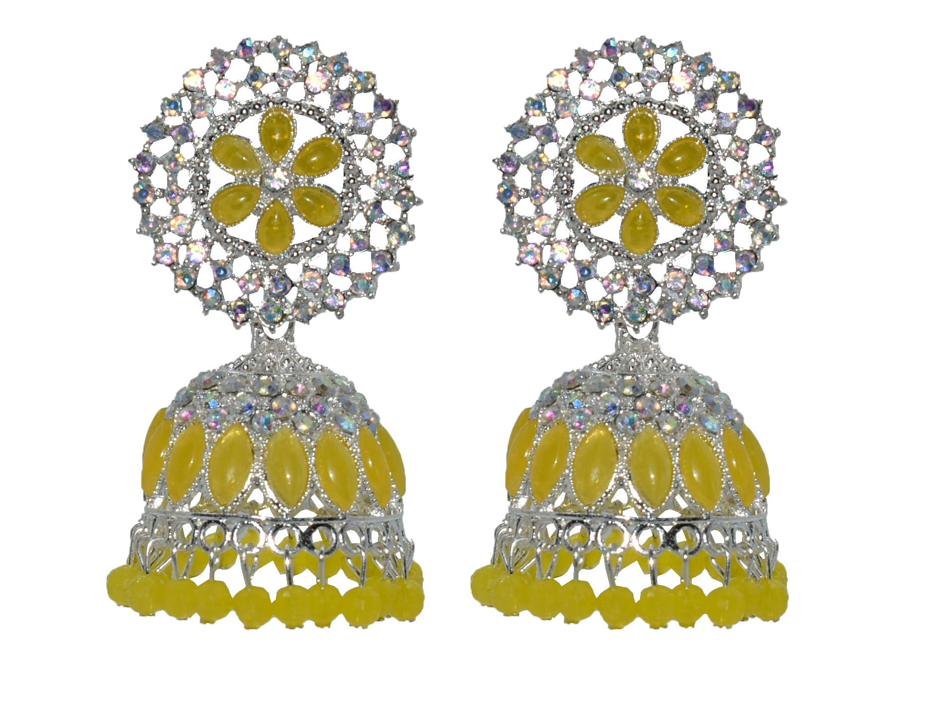 Malana Merino New Trendy Partywear Jhumka Earrings From Rajkot (Gujrat)  For Girls and Woman For all Occassions.