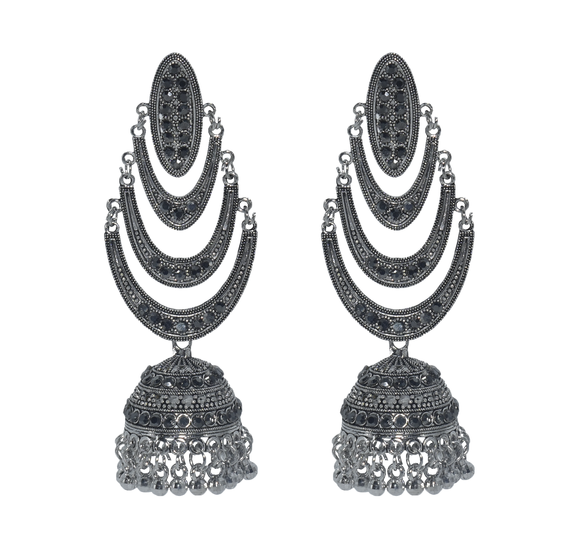 Malana Merino New Oxidised Jewellery hanging earings From Rajkot (Gujrat)  for woman's girl's