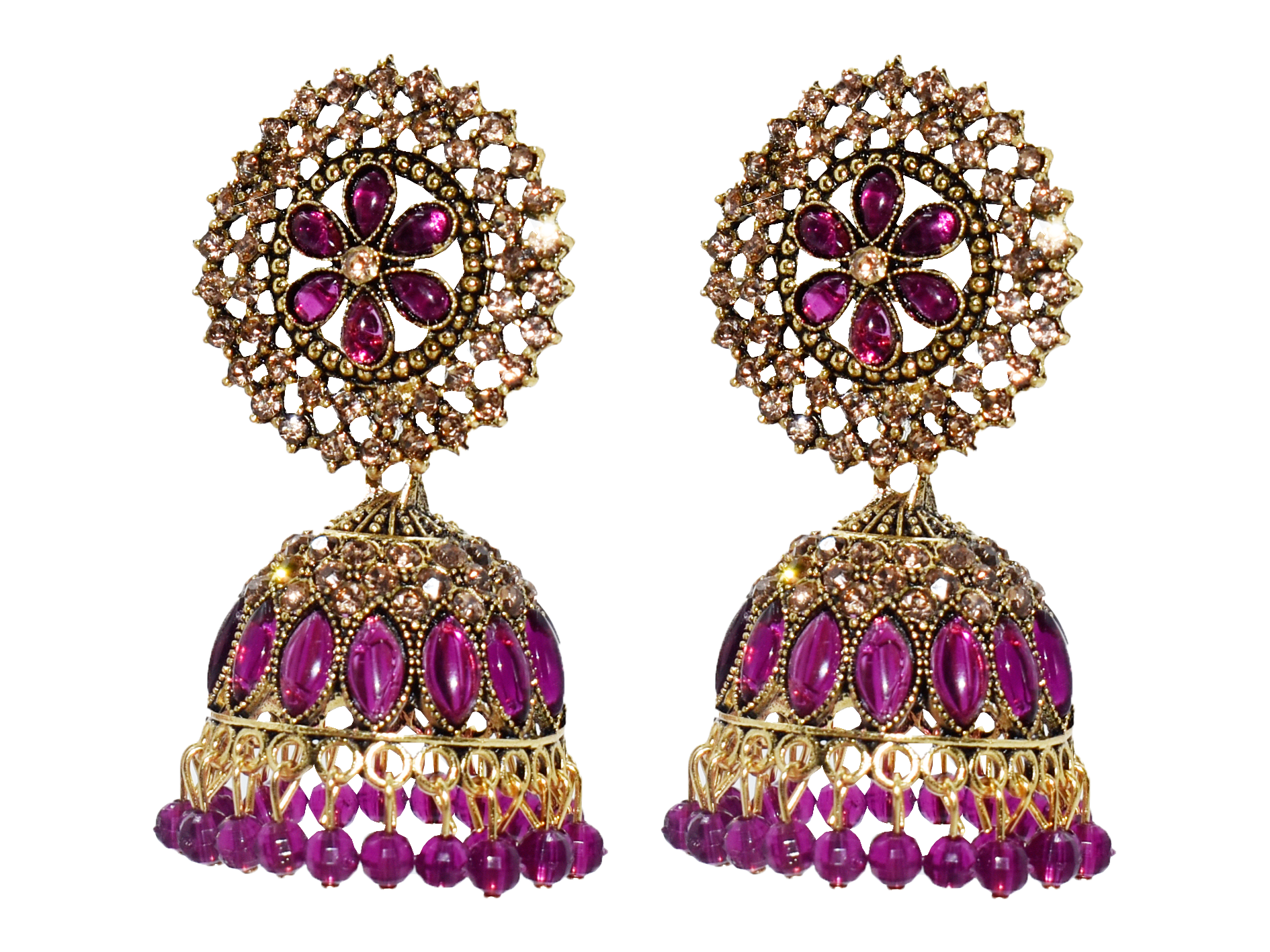 Malana Merino New Trendy Partywear Jhumka Earrings From Rajkot (Gujrat) For Girls and Woman For all Occassions.