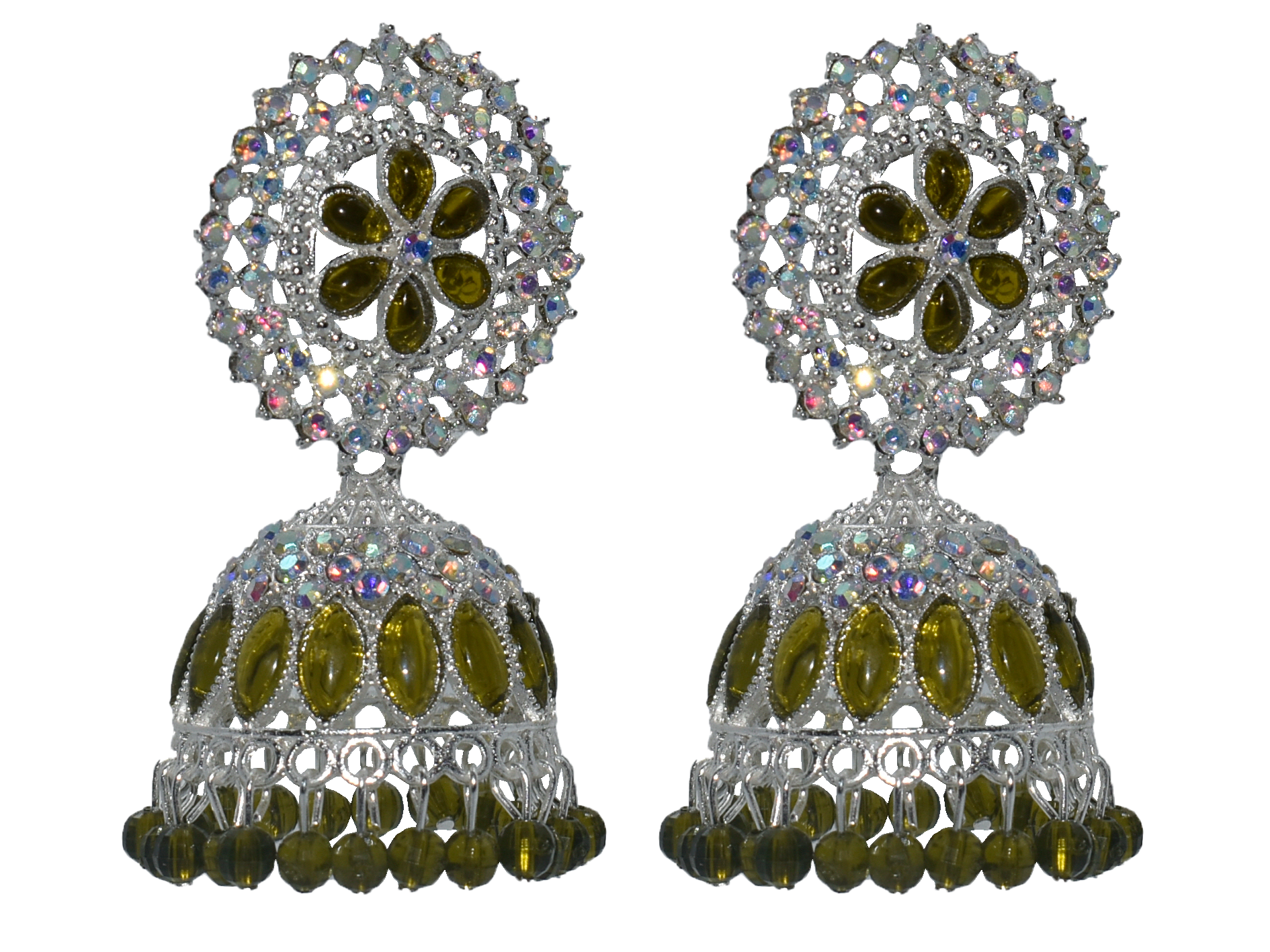 Malana Merino New Trendy Partywear Jhumka Earrings From Rajkot (Gujrat)  For Girls and Woman For all Occassions.