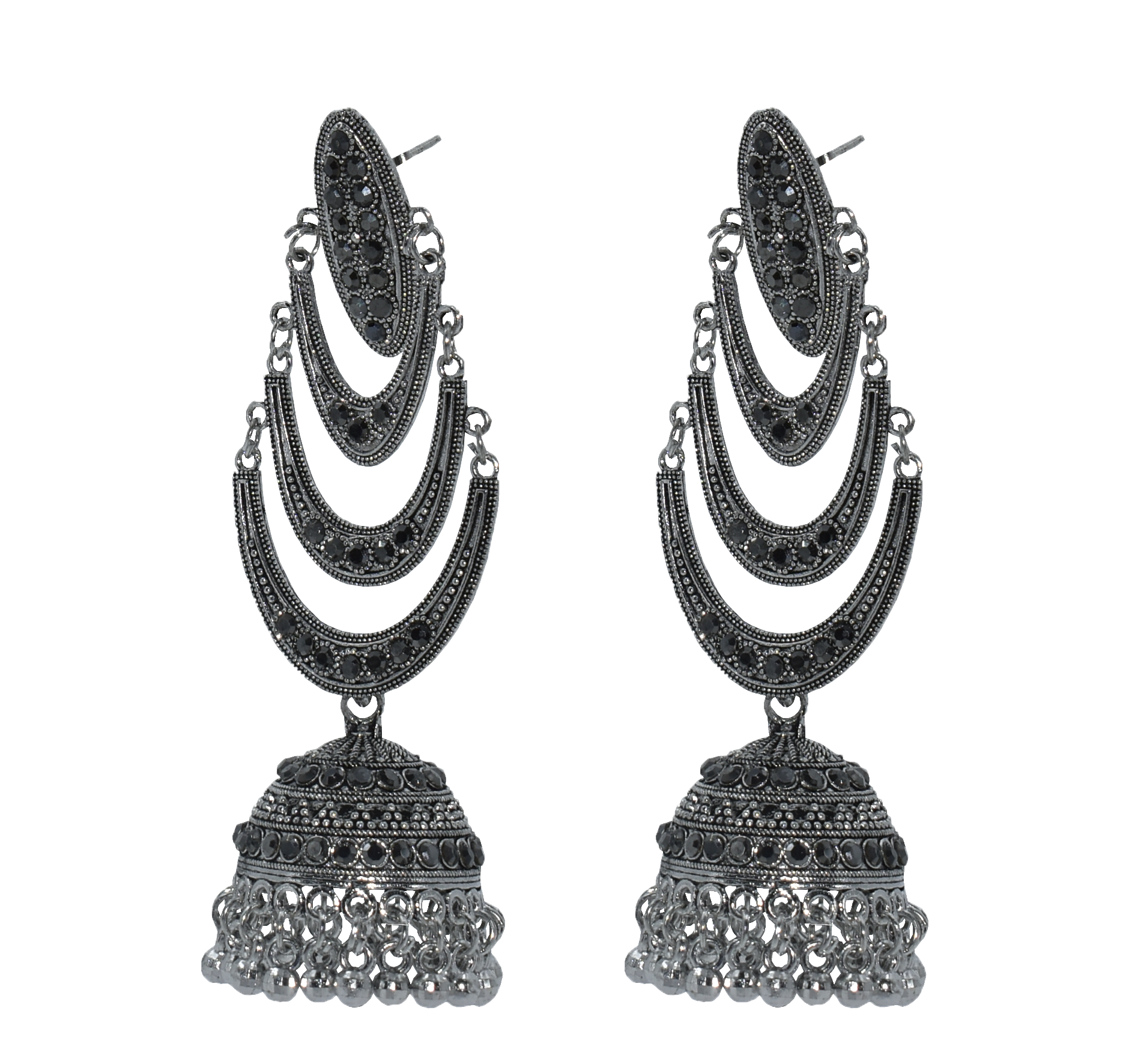 Malana Merino New Oxidised Jewellery hanging earings From Rajkot (Gujrat)  for woman's girl's