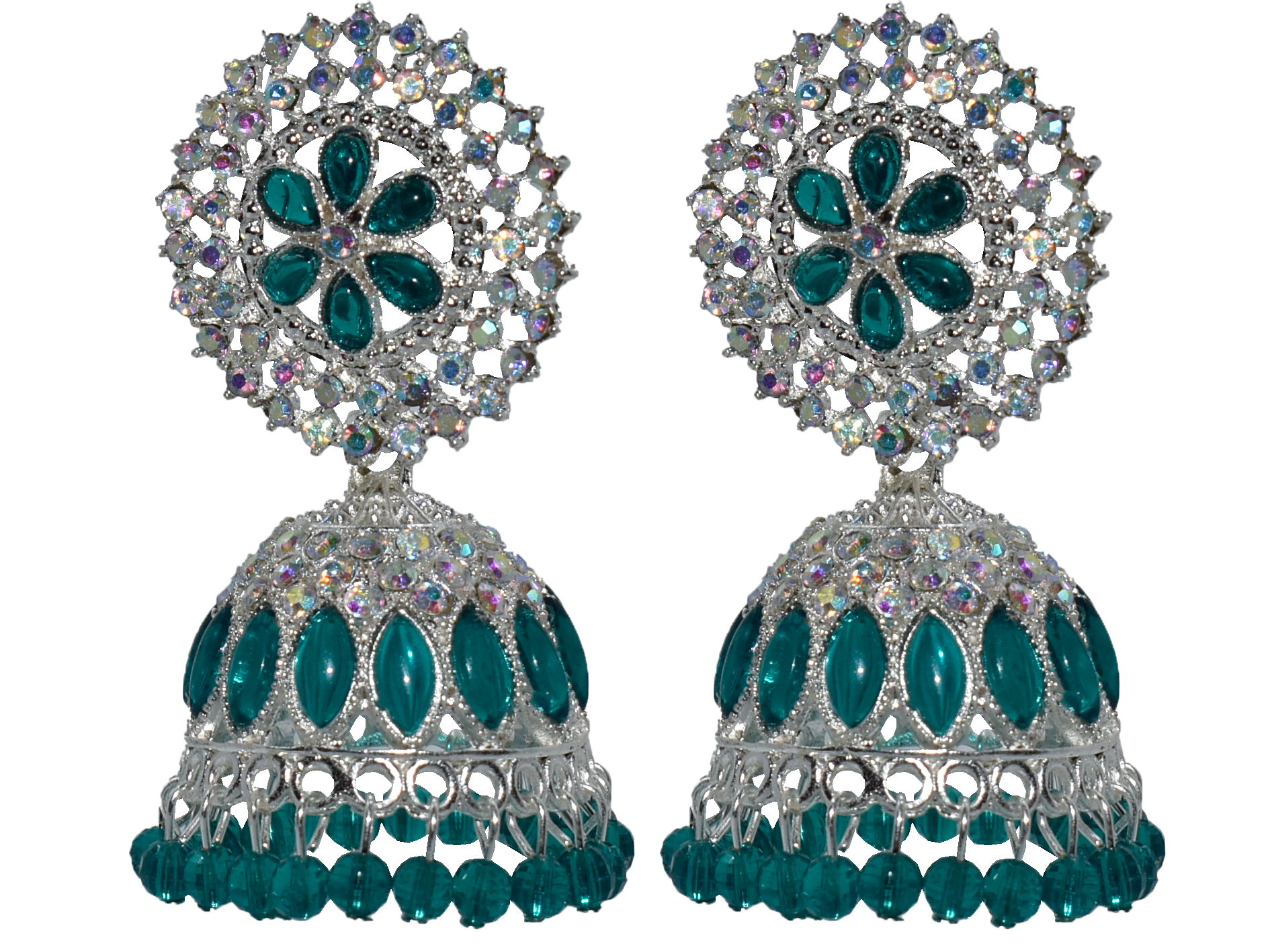 Malana Merino New Trendy Partywear Jhumka Earrings From Rajkot (Gujrat)  For Girls and Woman For all Occassions.
