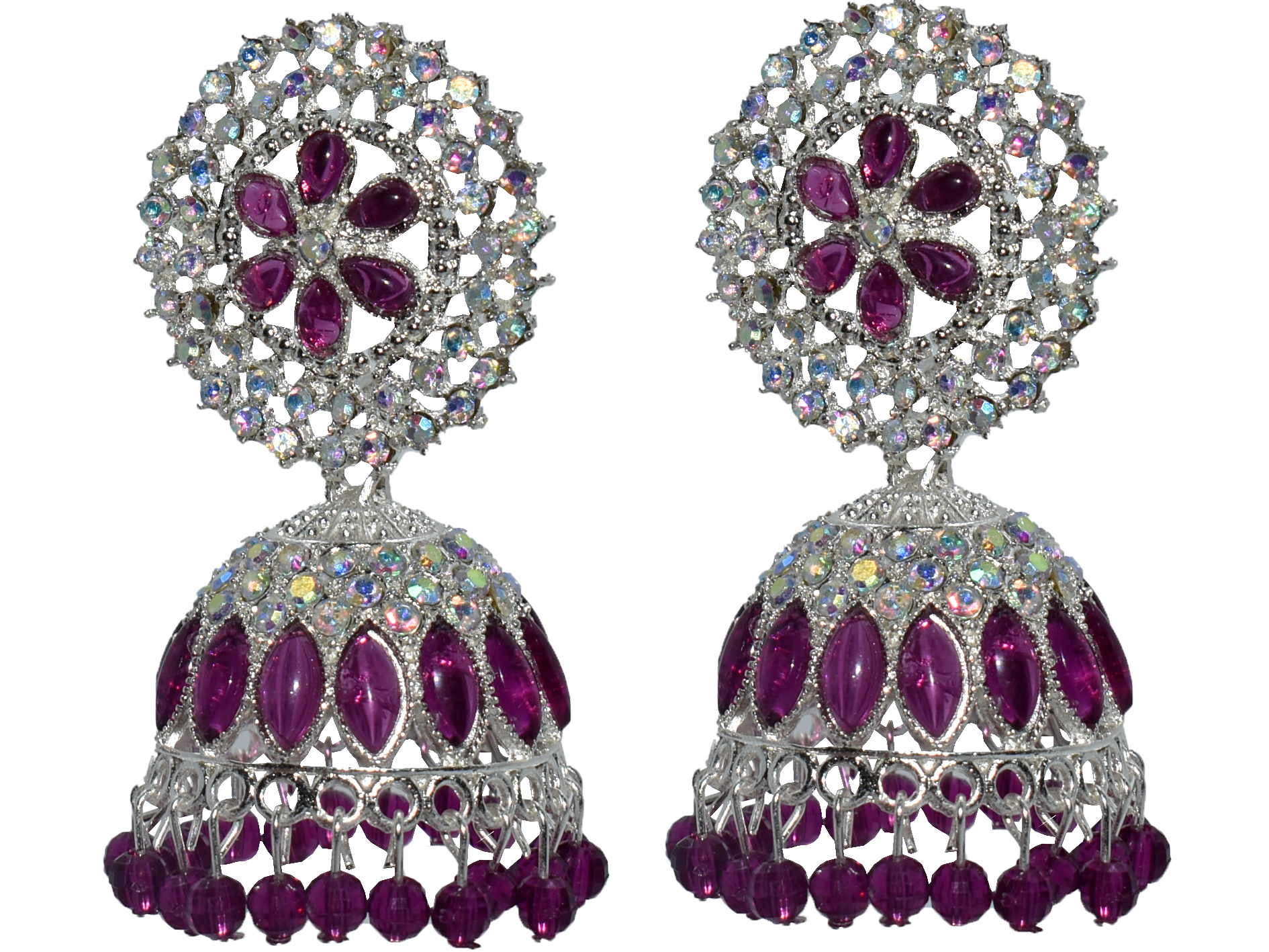 Malana Merino New Trendy Partywear Jhumka Earrings From Rajkot (Gujrat)  For Girls and Woman For all Occassions.