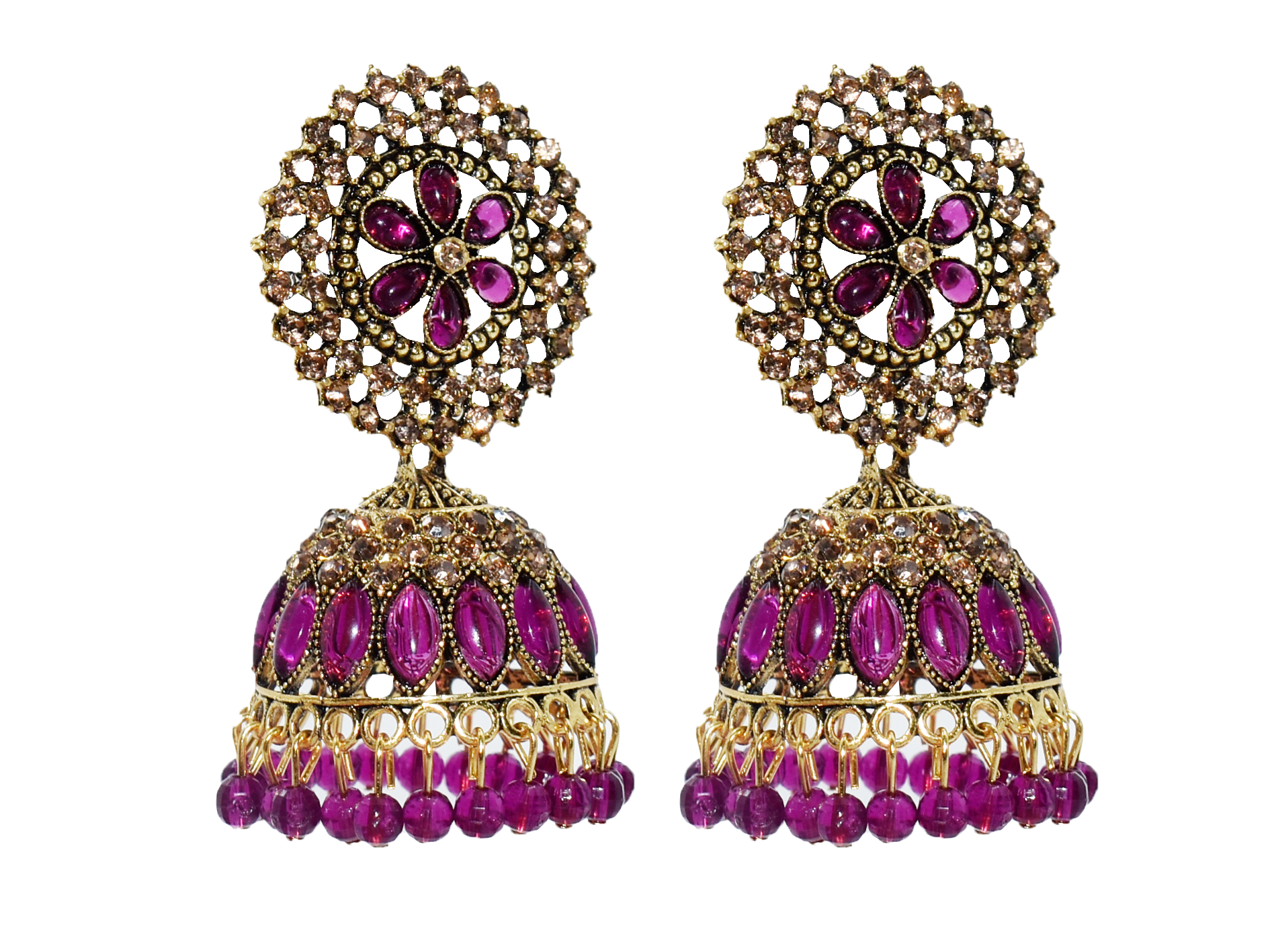 Malana Merino New Trendy Partywear Jhumka Earrings From Rajkot (Gujrat) For Girls and Woman For all Occassions.