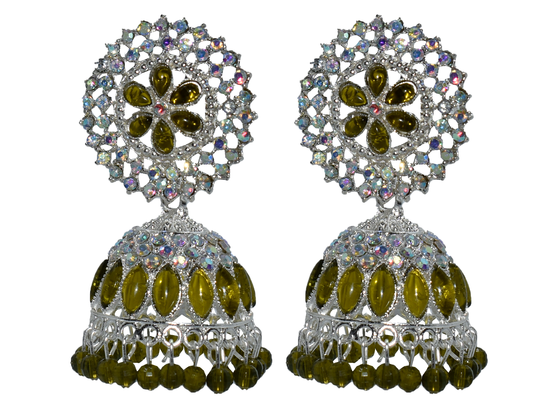 Malana Merino New Trendy Partywear Jhumka Earrings From Rajkot (Gujrat)  For Girls and Woman For all Occassions.