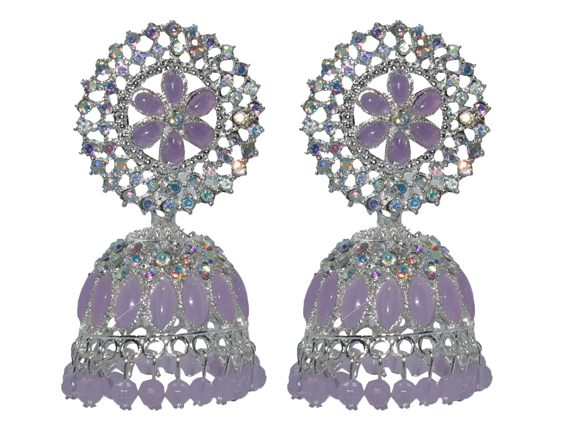 Malana Merino New Trendy Partywear Jhumka Earrings From Rajkot (Gujrat)  For Girls and Woman For all Occassions.