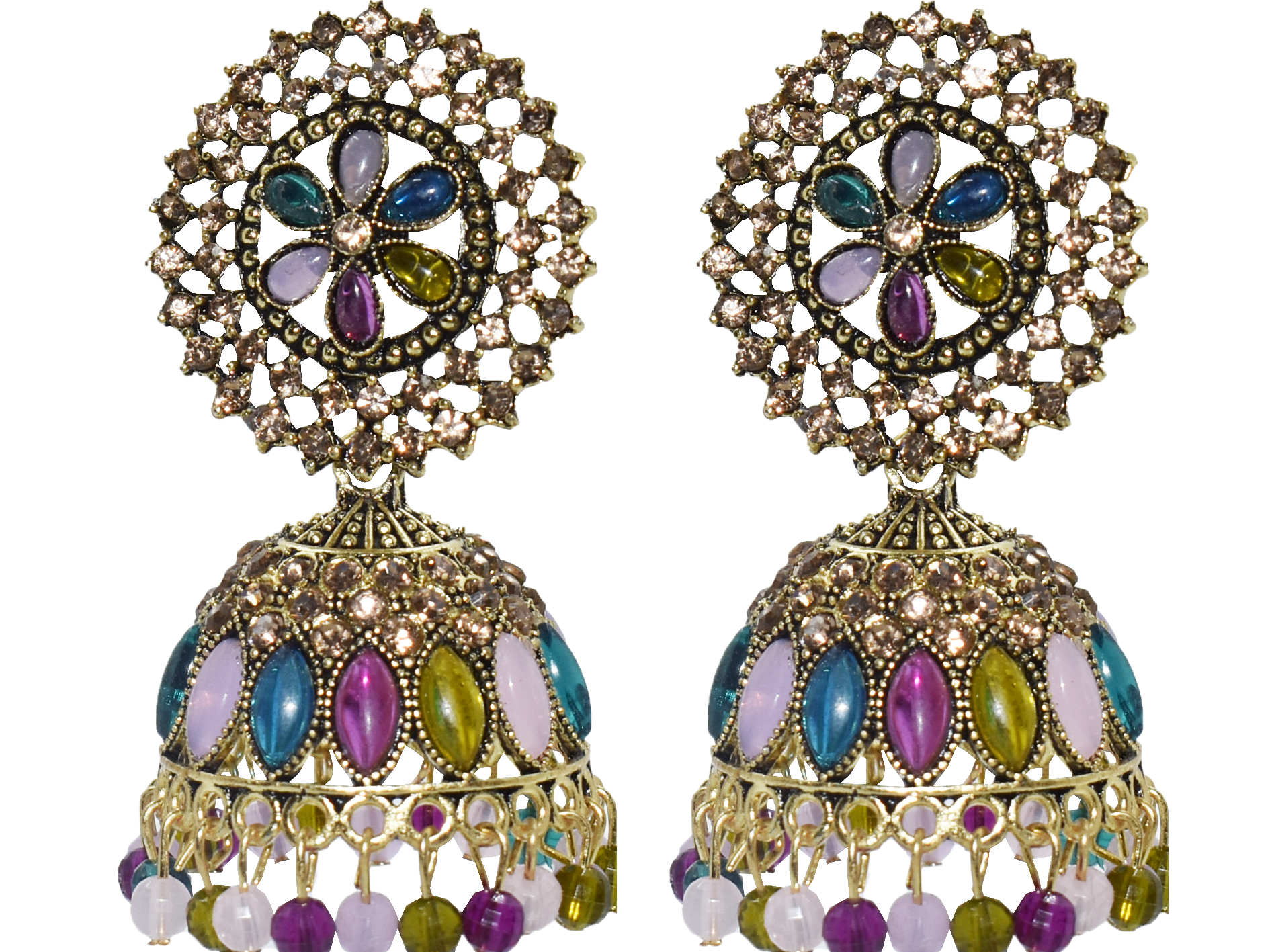 Malana Merino New Trendy Partywear Jhumka Earrings From Rajkot (Gujrat) For Girls and Woman For all Occassions.