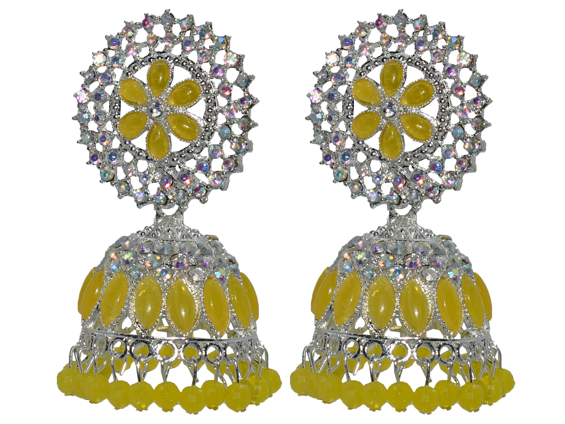 Malana Merino New Trendy Partywear Jhumka Earrings From Rajkot (Gujrat)  For Girls and Woman For all Occassions.