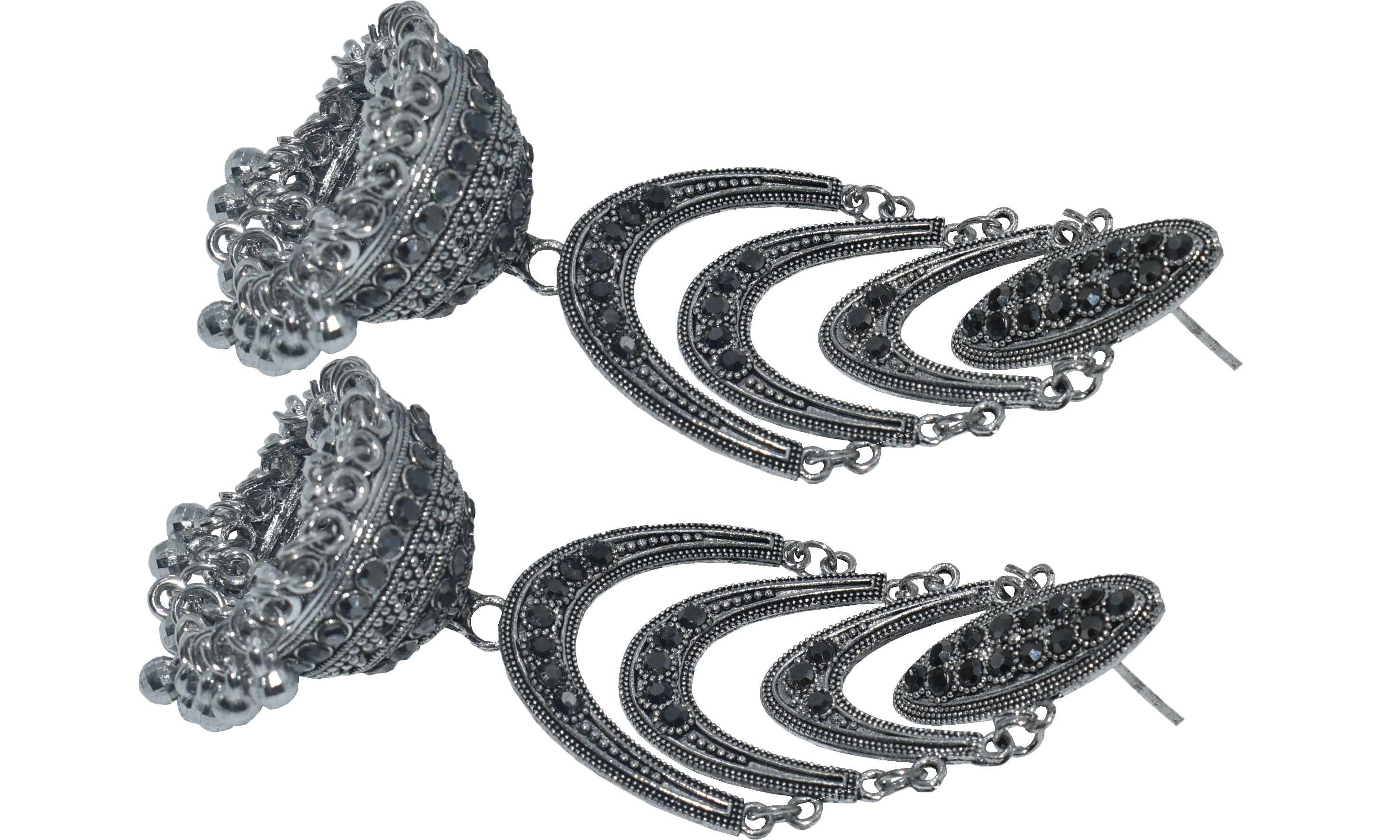 Malana Merino New Oxidised Jewellery hanging earings From Rajkot (Gujrat)  for woman's girl's