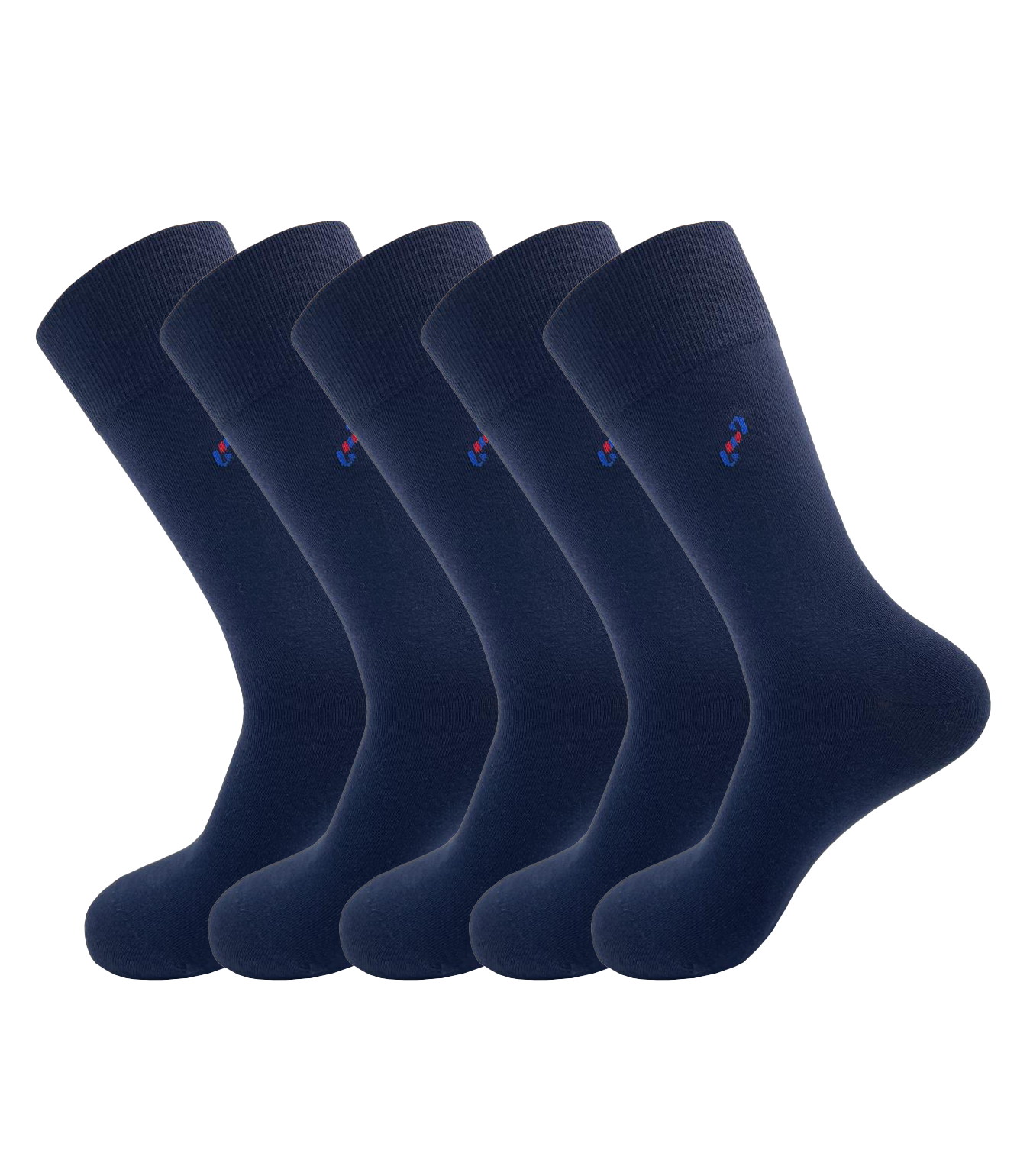 Malana Merino Dark Gray Colour Calf Length Socks For Men (Pack Of 5)